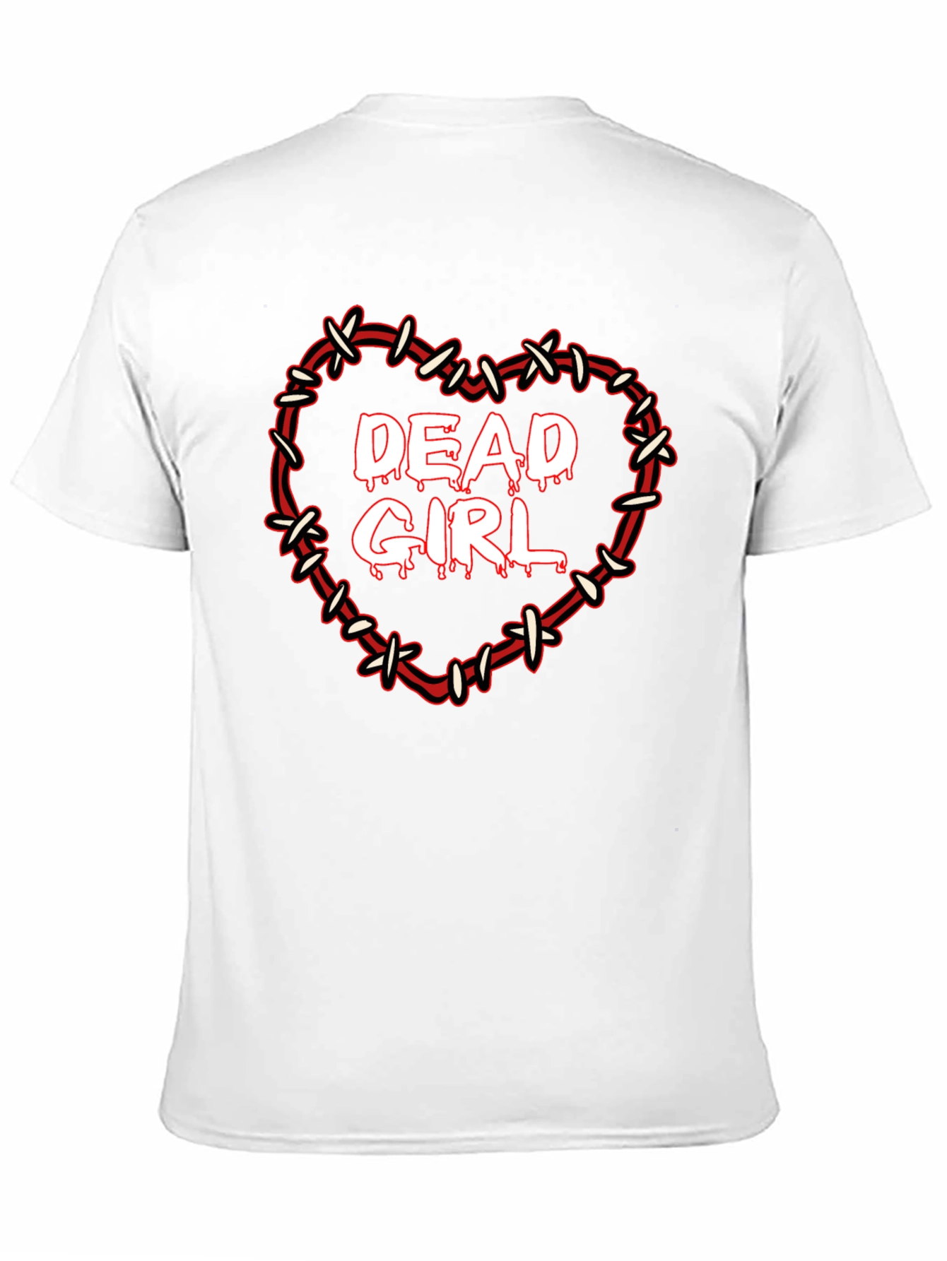 Dead Girl Heart Graphic Tee