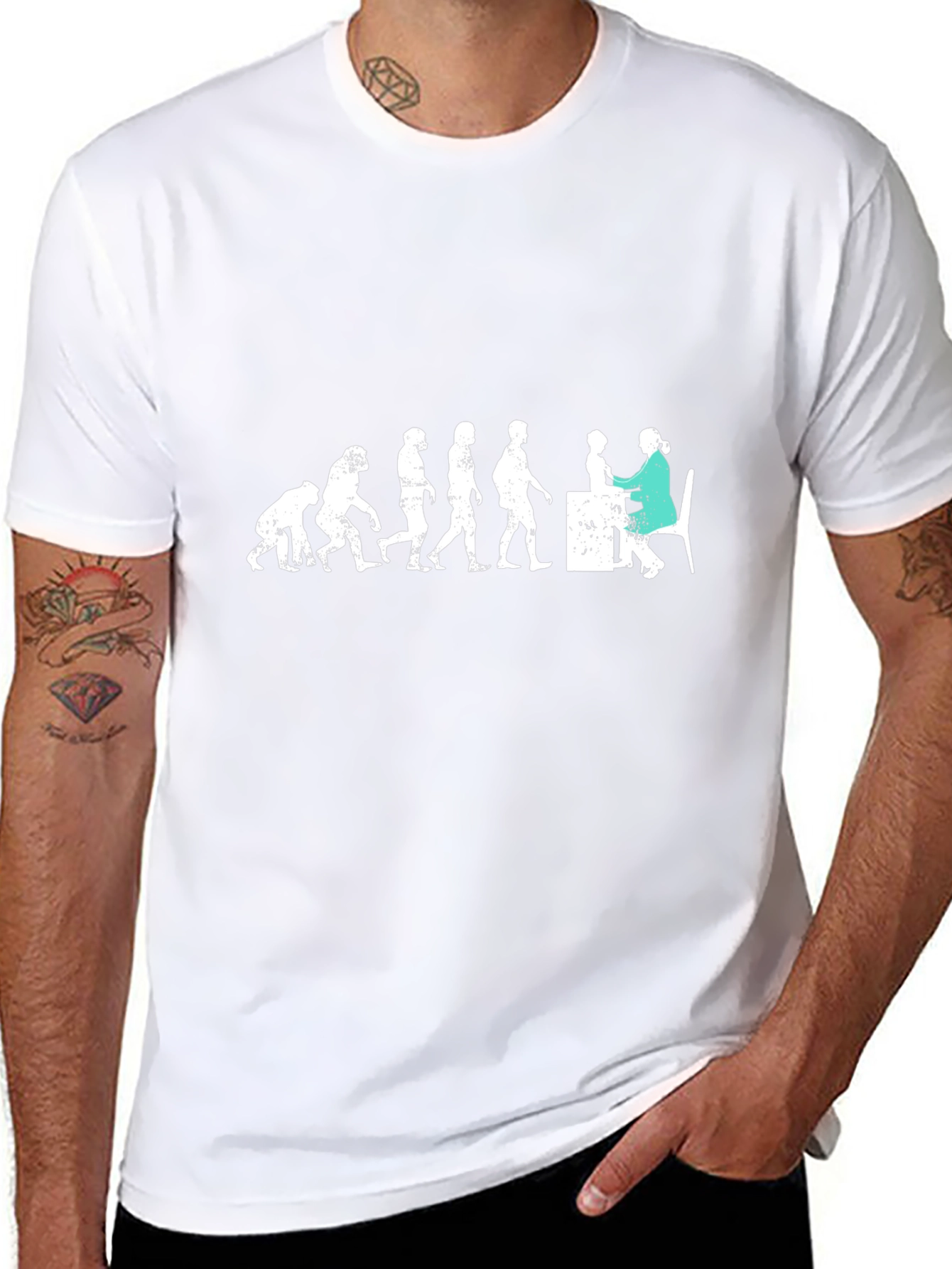 Evolution of a Coder T-Shirt