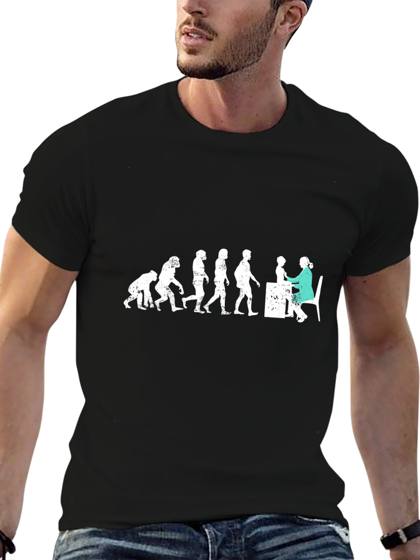 Evolution of a Coder T-Shirt