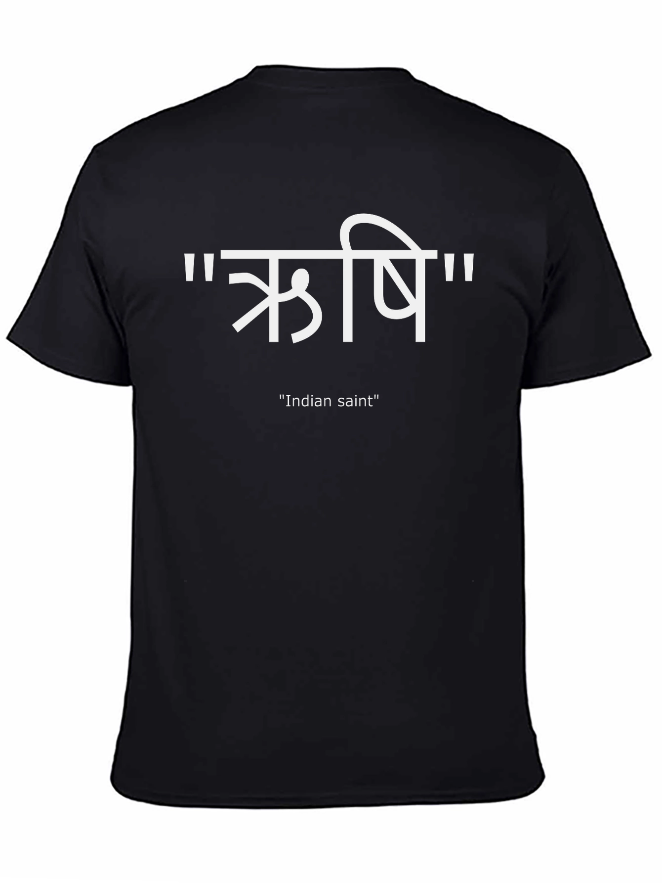 Indian Saint Graphic Tee - Black T-Shirt