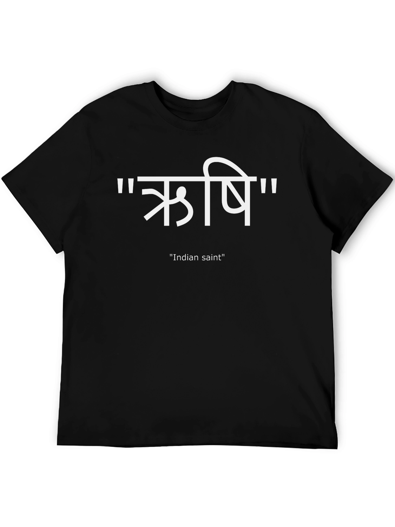 Indian Saint Graphic Tee - Black T-Shirt