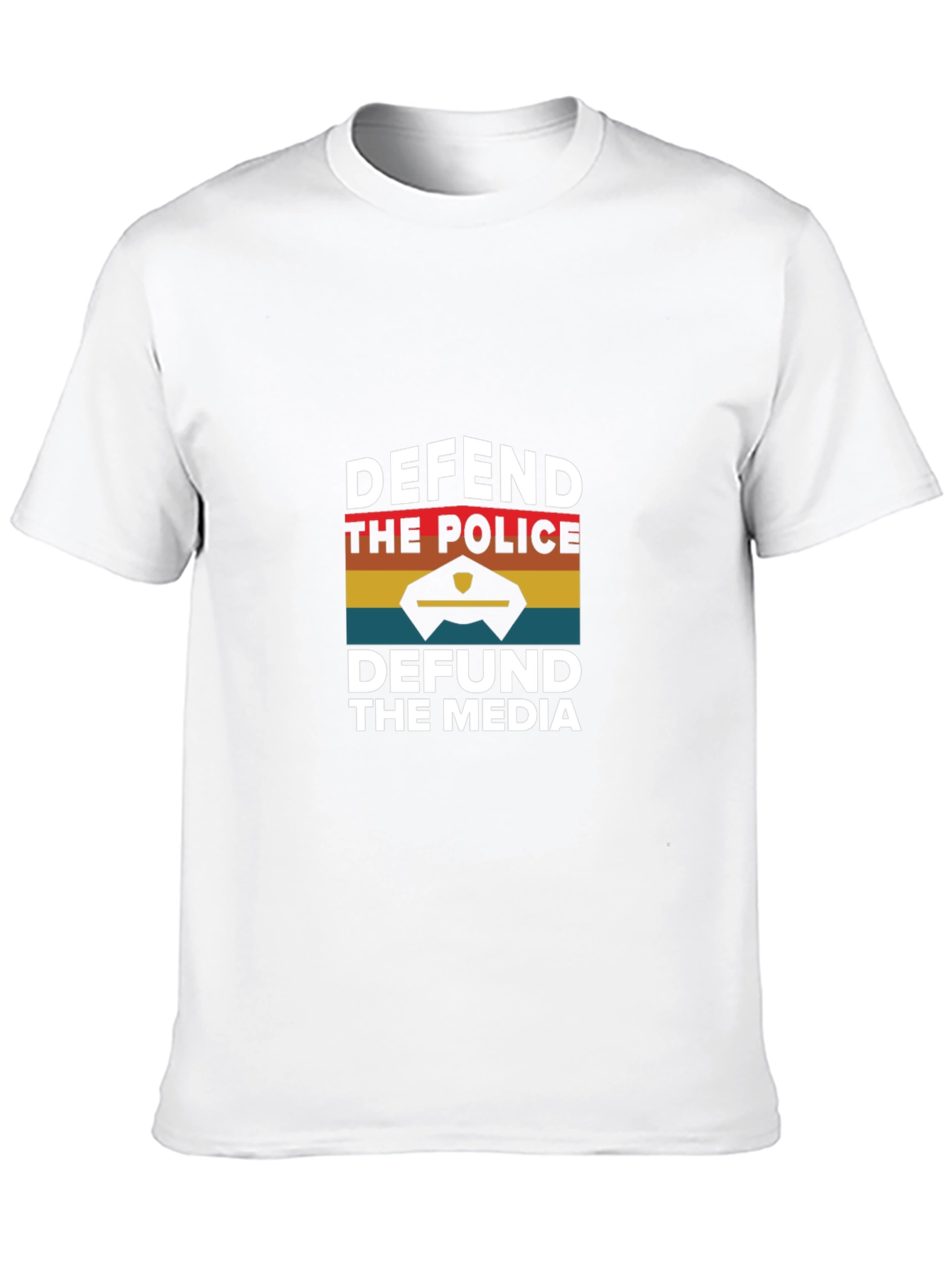 Defend the Police Defund the Media T-Shirt