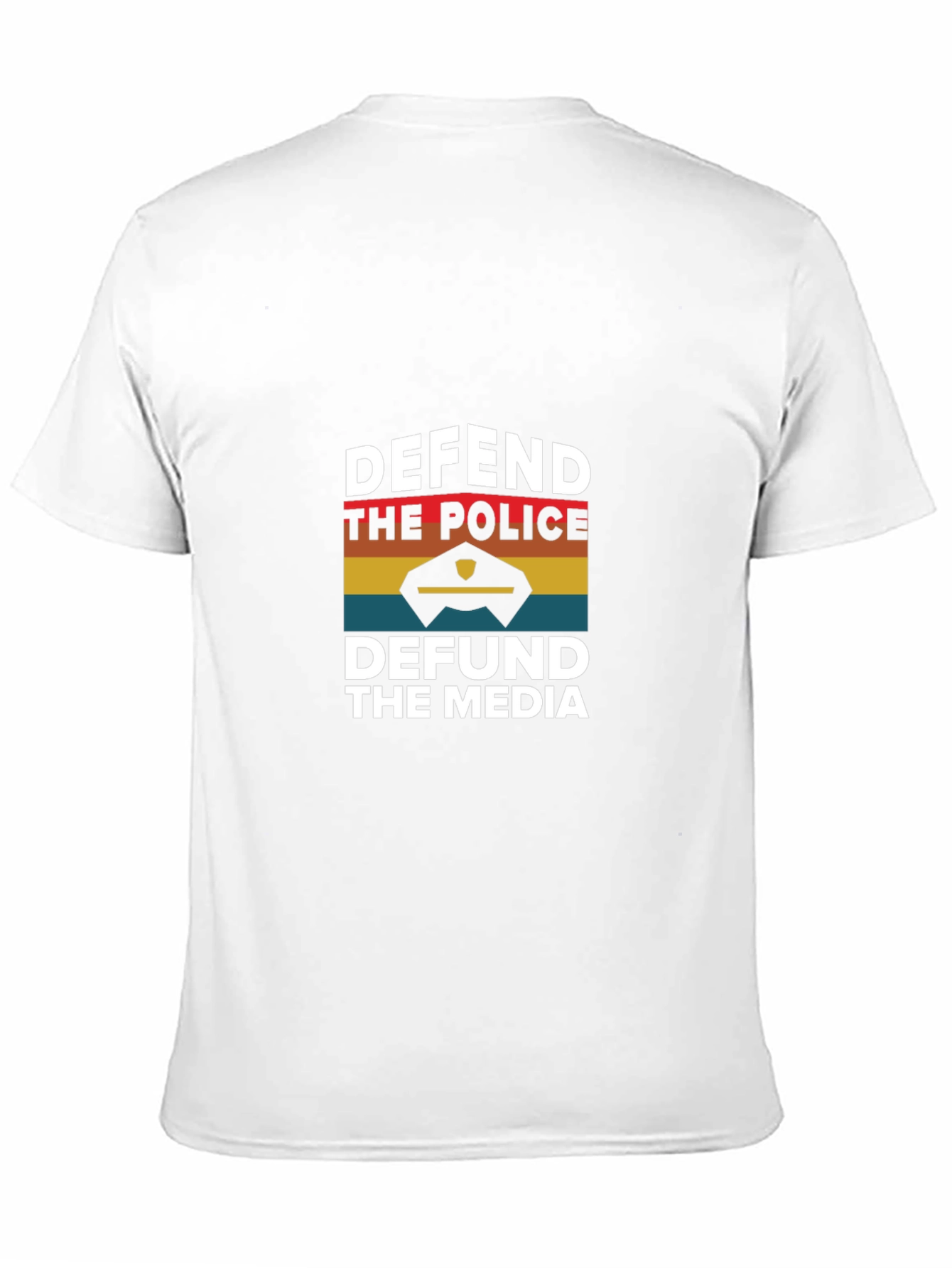 Defend the Police Defund the Media T-Shirt