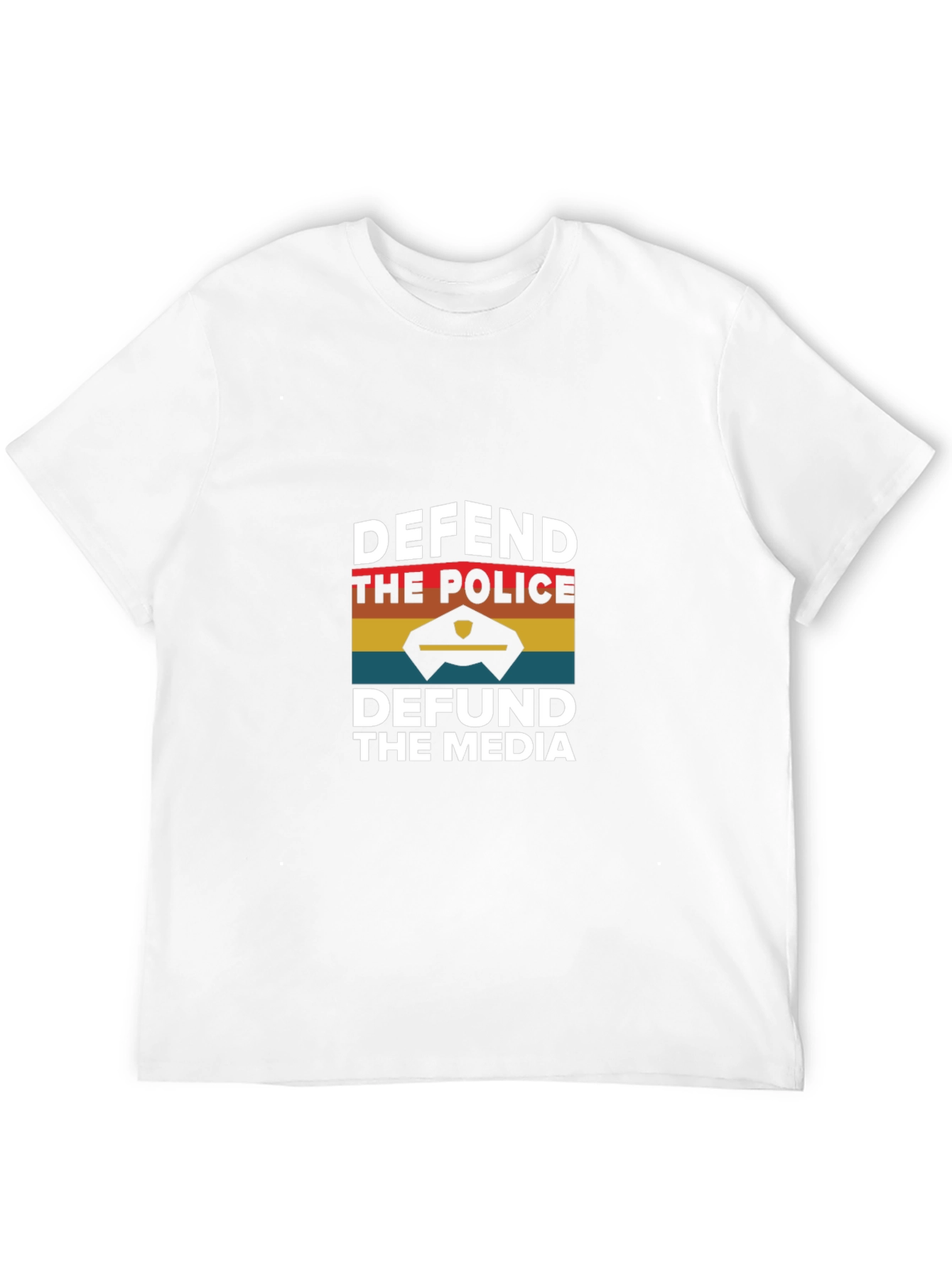 Defend the Police Defund the Media T-Shirt