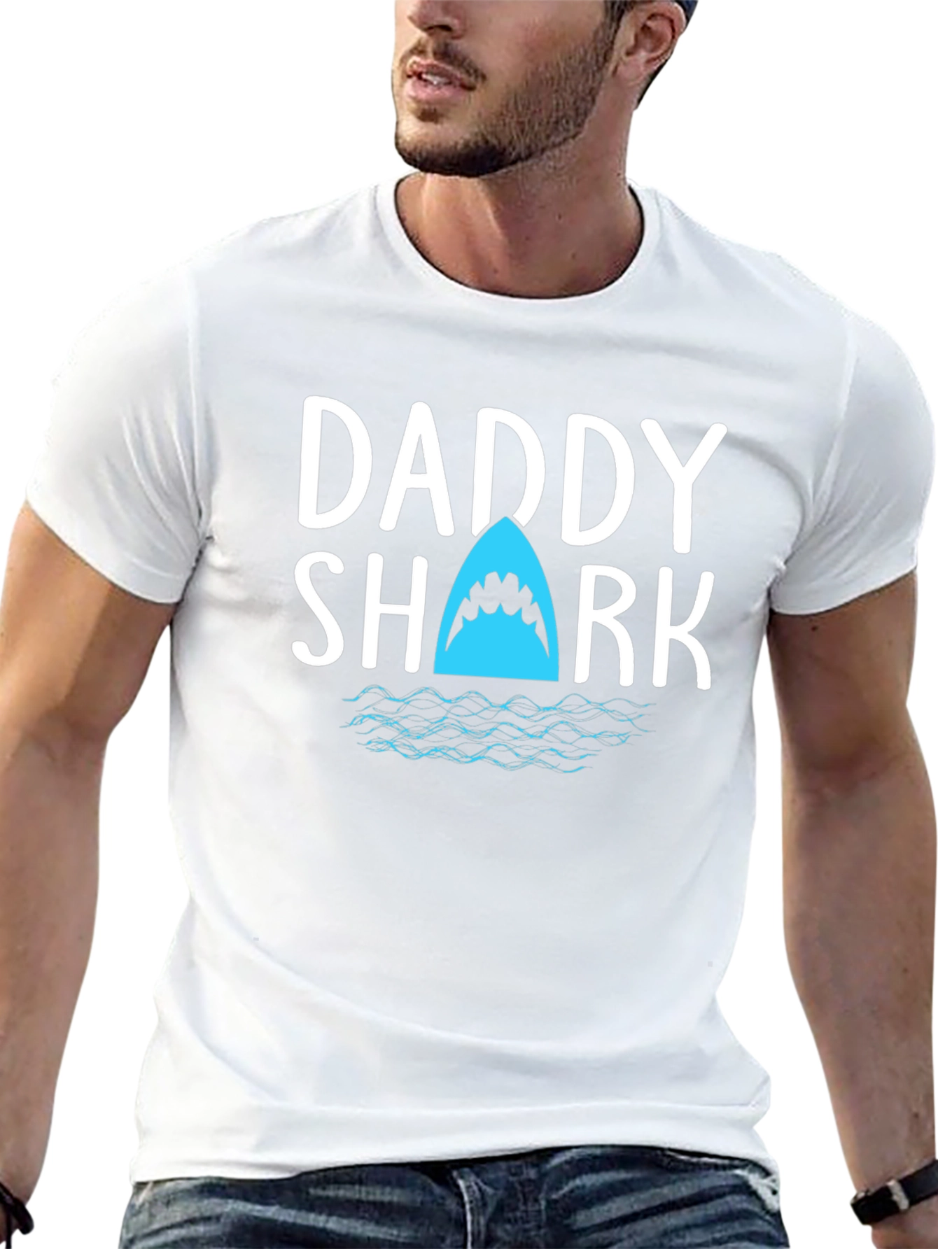 Daddy Shark T-Shirt - Fun Fathers Day Gift!