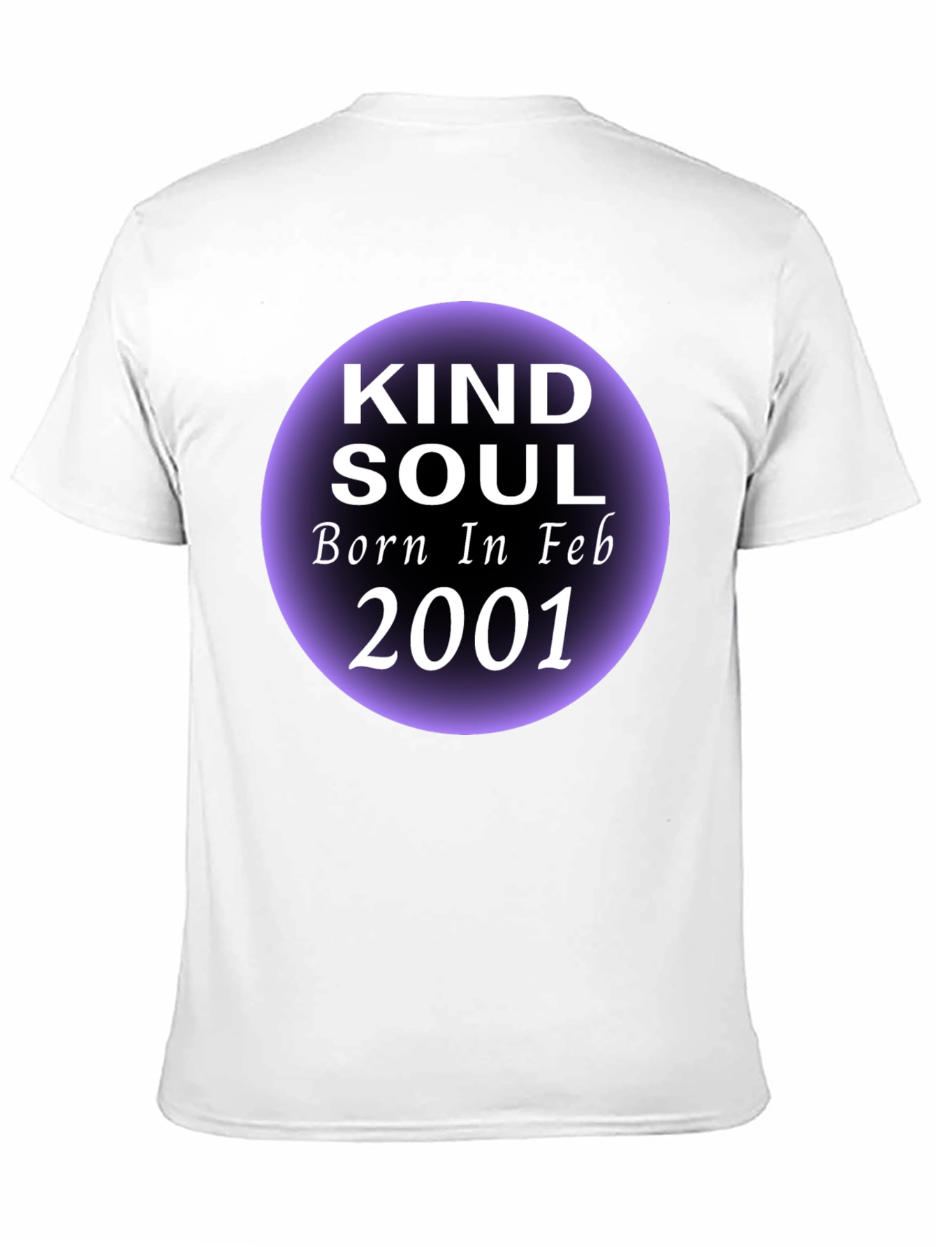 Kind Soul Born in Feb 2001 T-Shirt