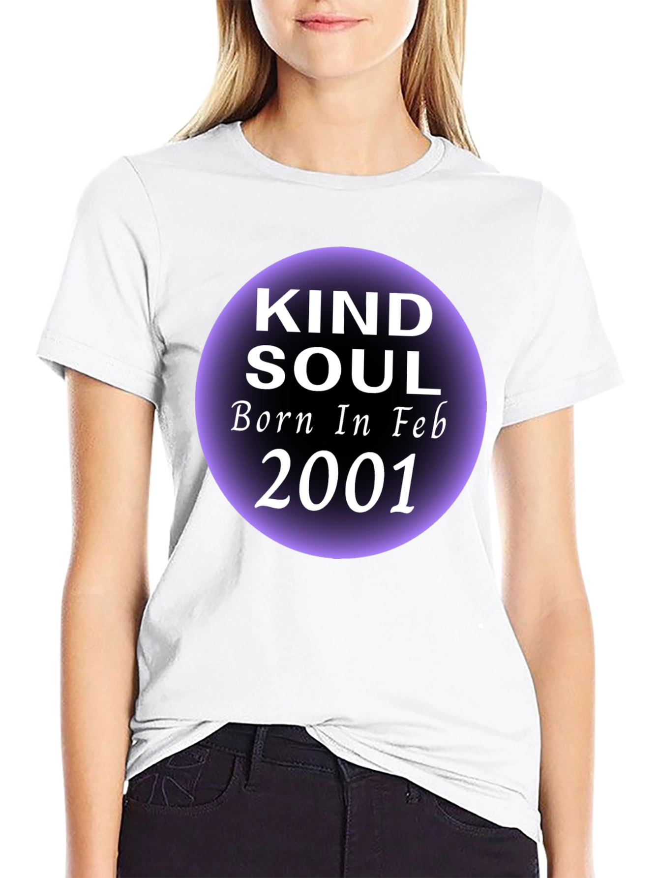 Kind Soul Born in Feb 2001 T-Shirt