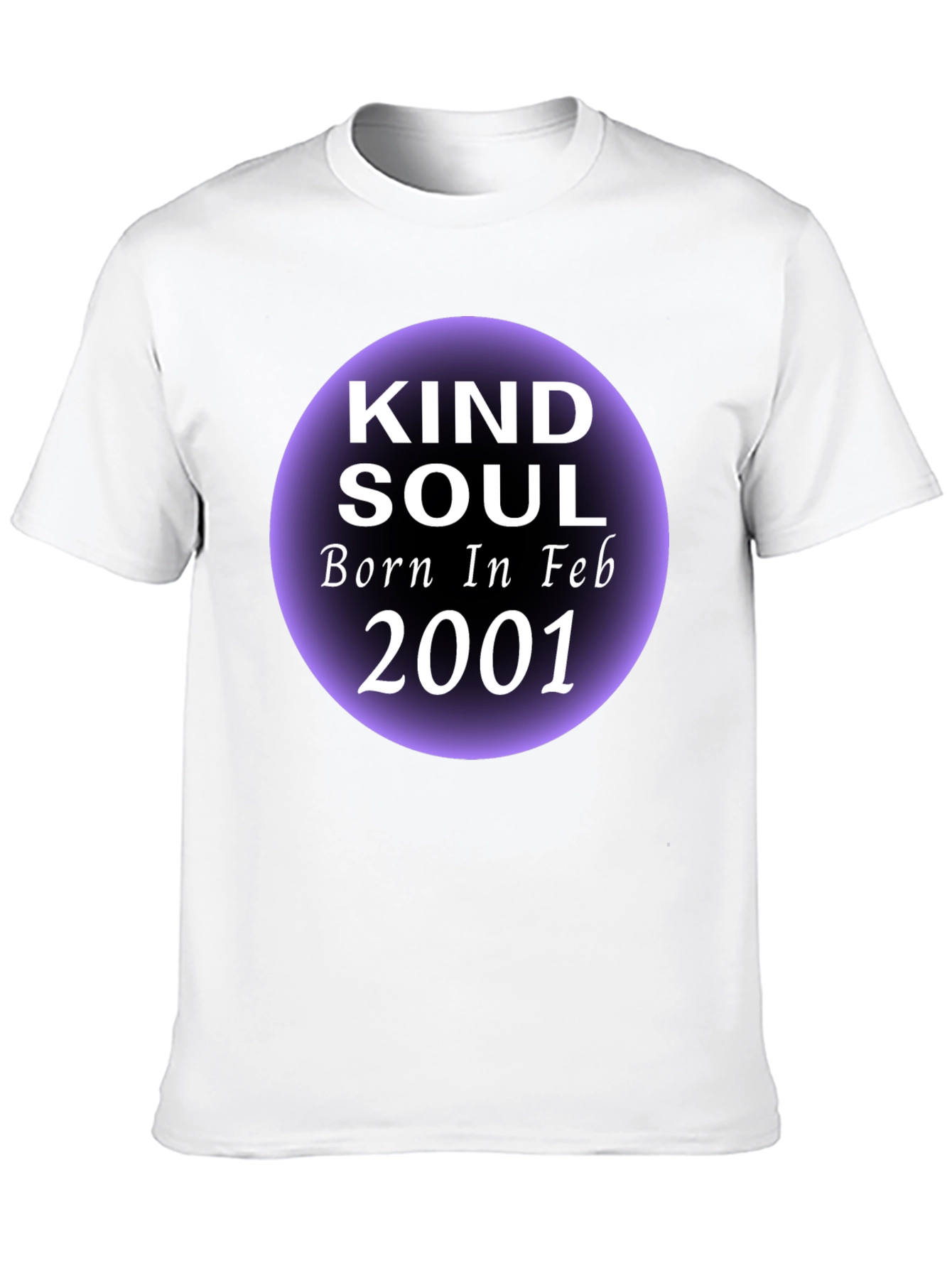 Kind Soul Born in Feb 2001 T-Shirt