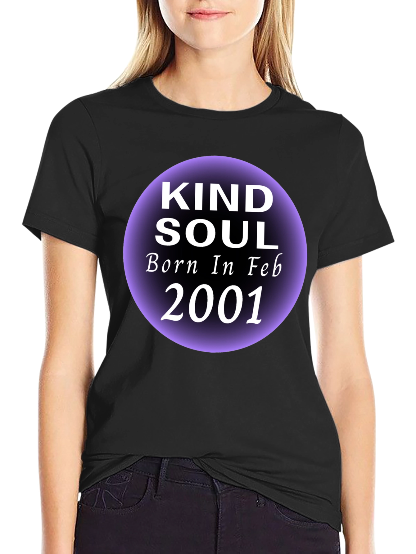 Kind Soul Born in Feb 2001 T-Shirt
