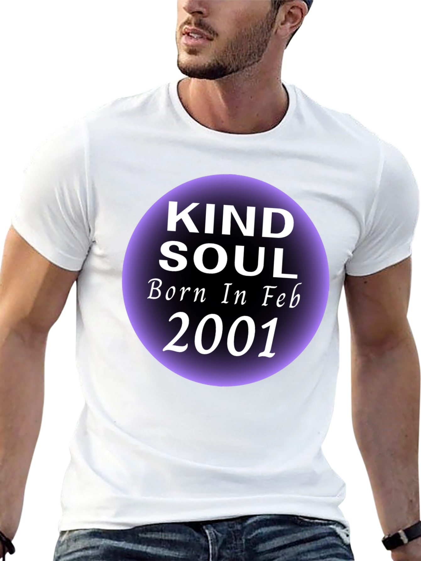 Kind Soul Born in Feb 2001 T-Shirt
