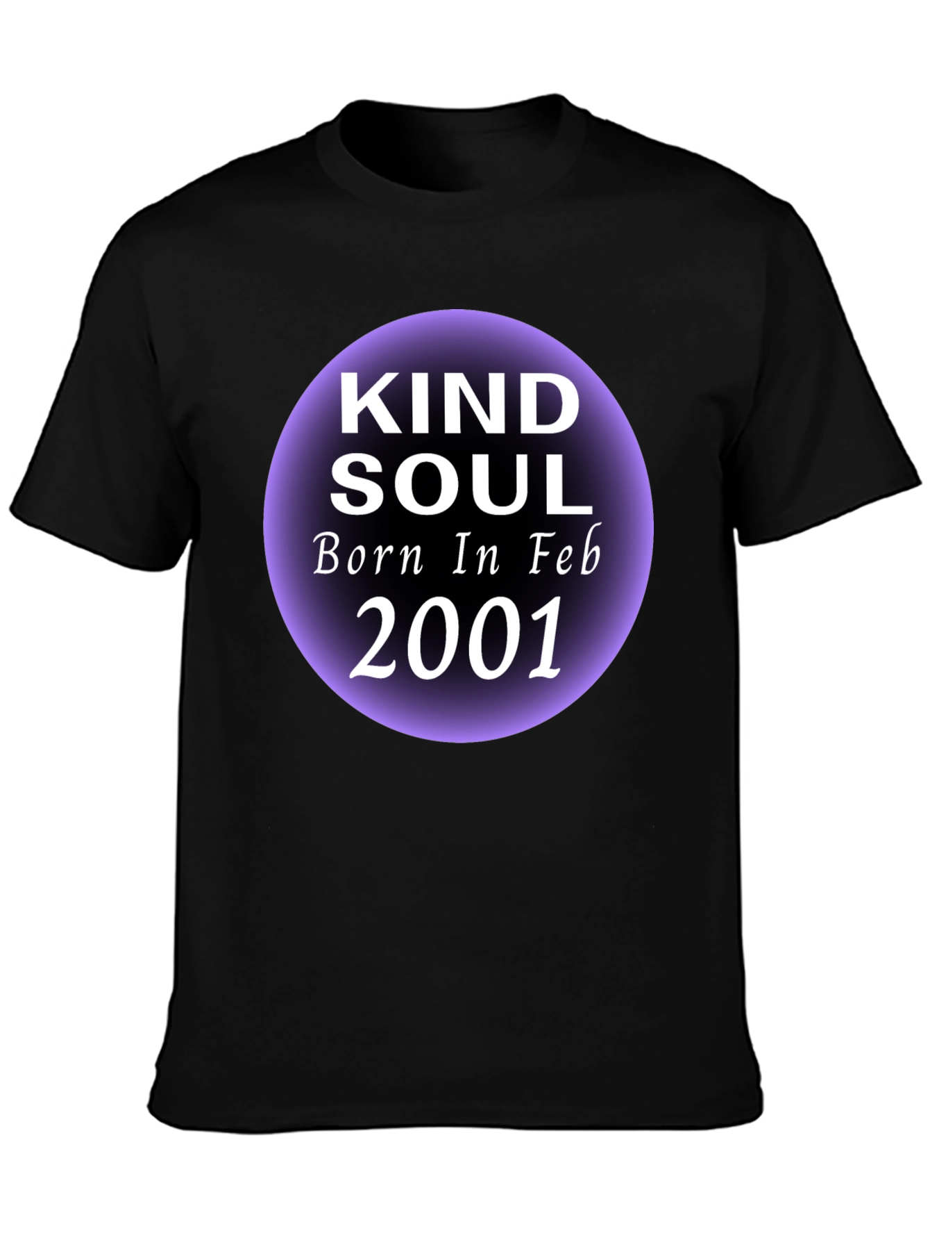 Kind Soul Born in Feb 2001 T-Shirt