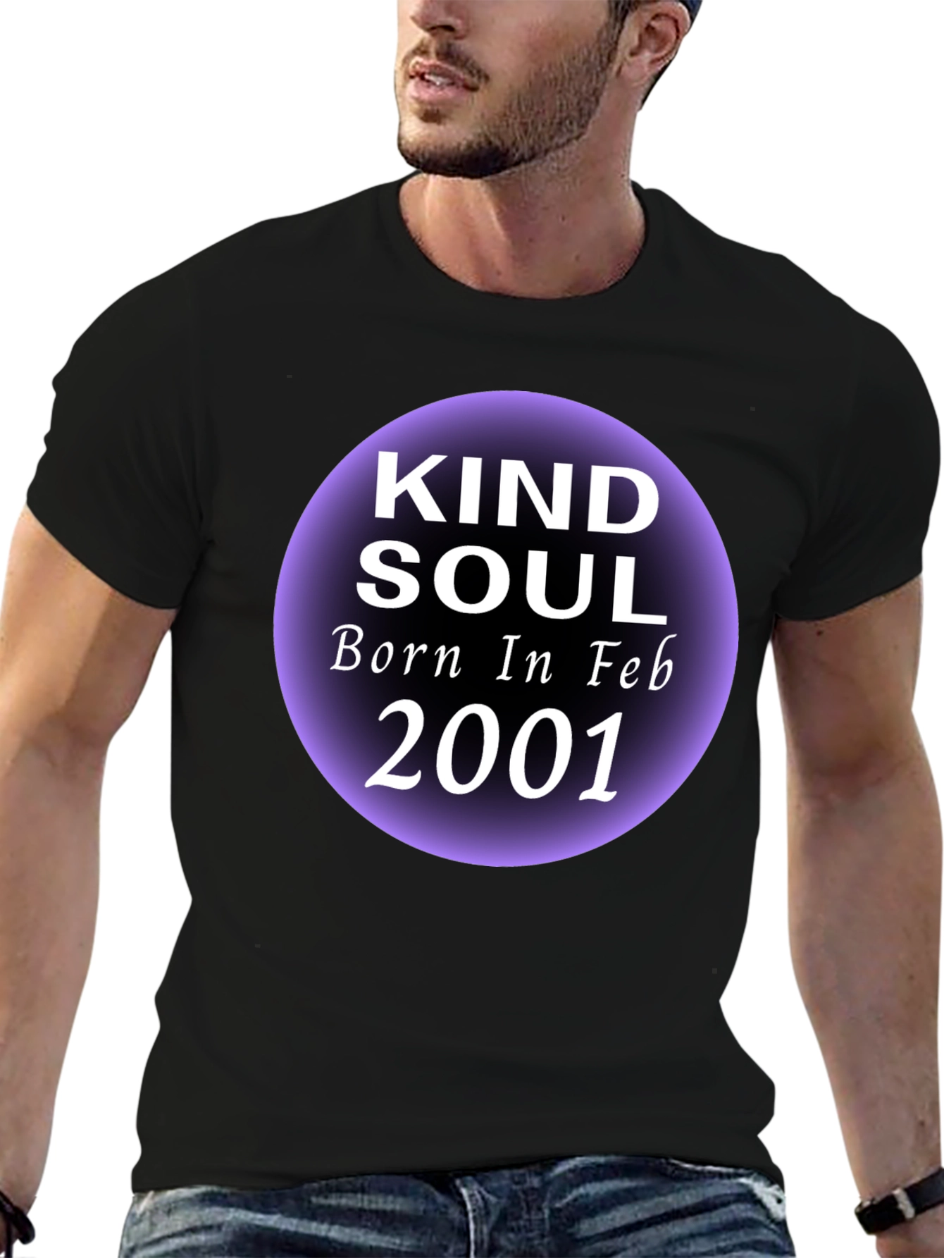Kind Soul Born in Feb 2001 T-Shirt
