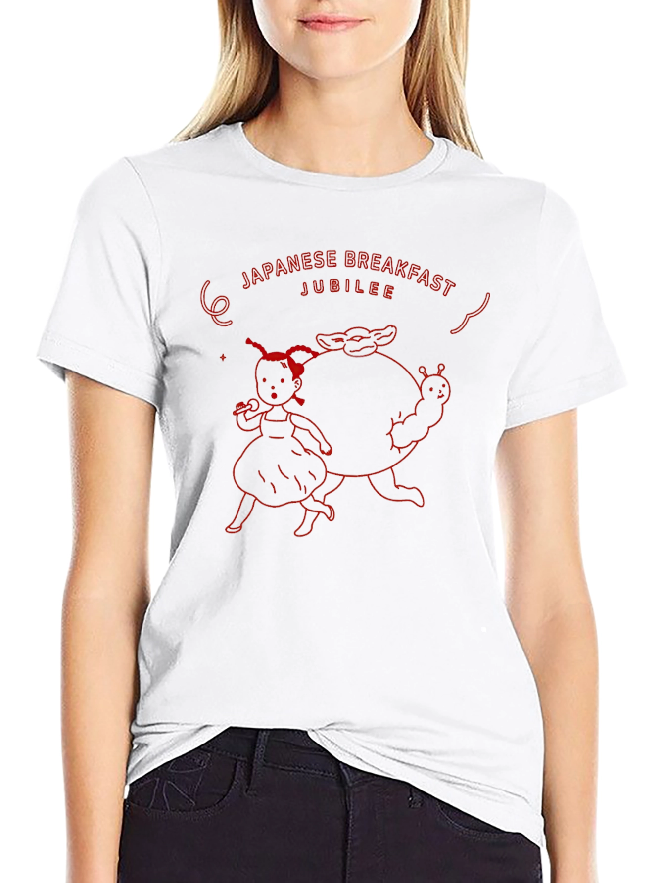 Japanese Breakfast Jubilee Black T-Shirt