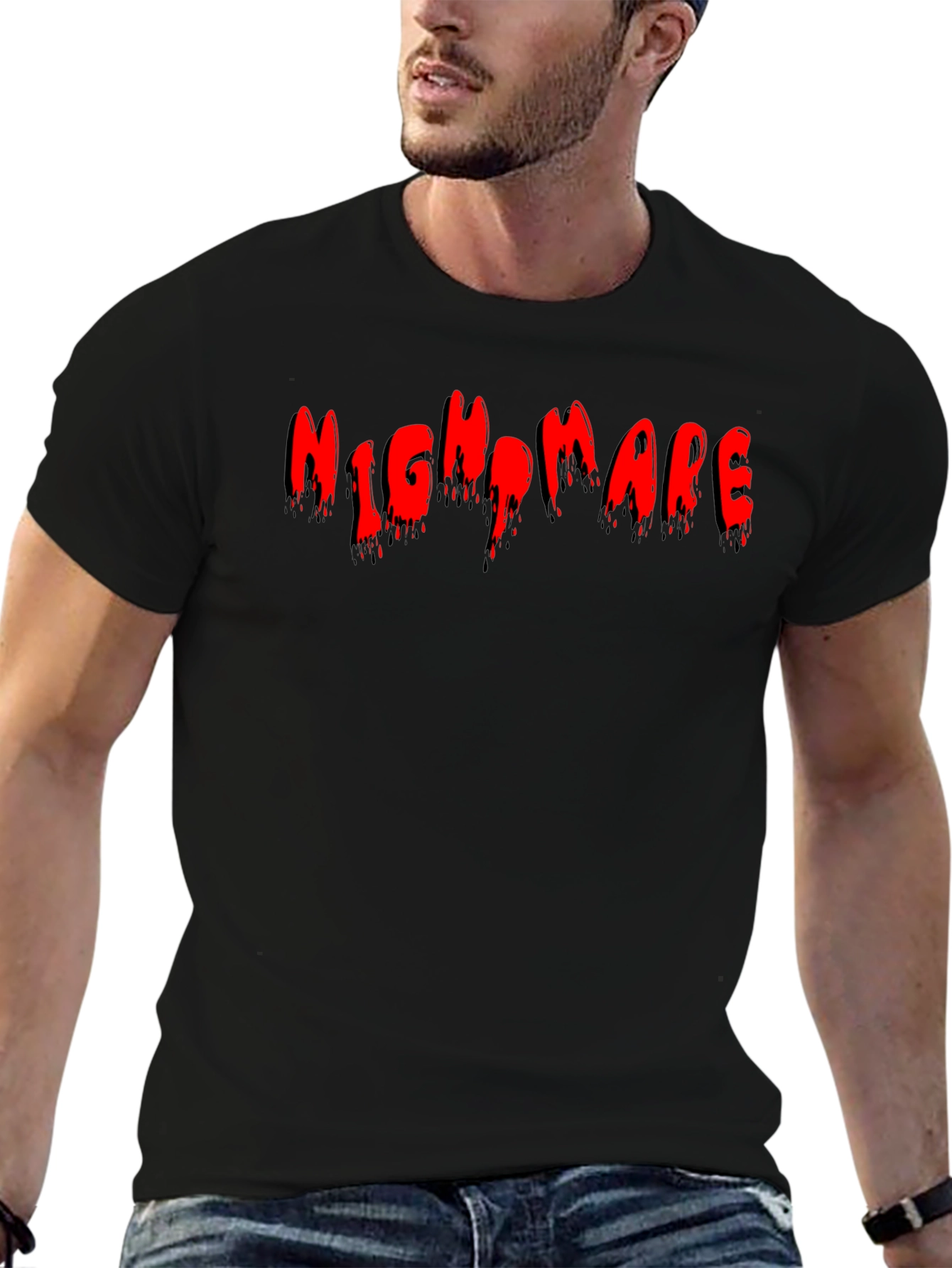 Nightmare Graphic Tee - Horror Theme