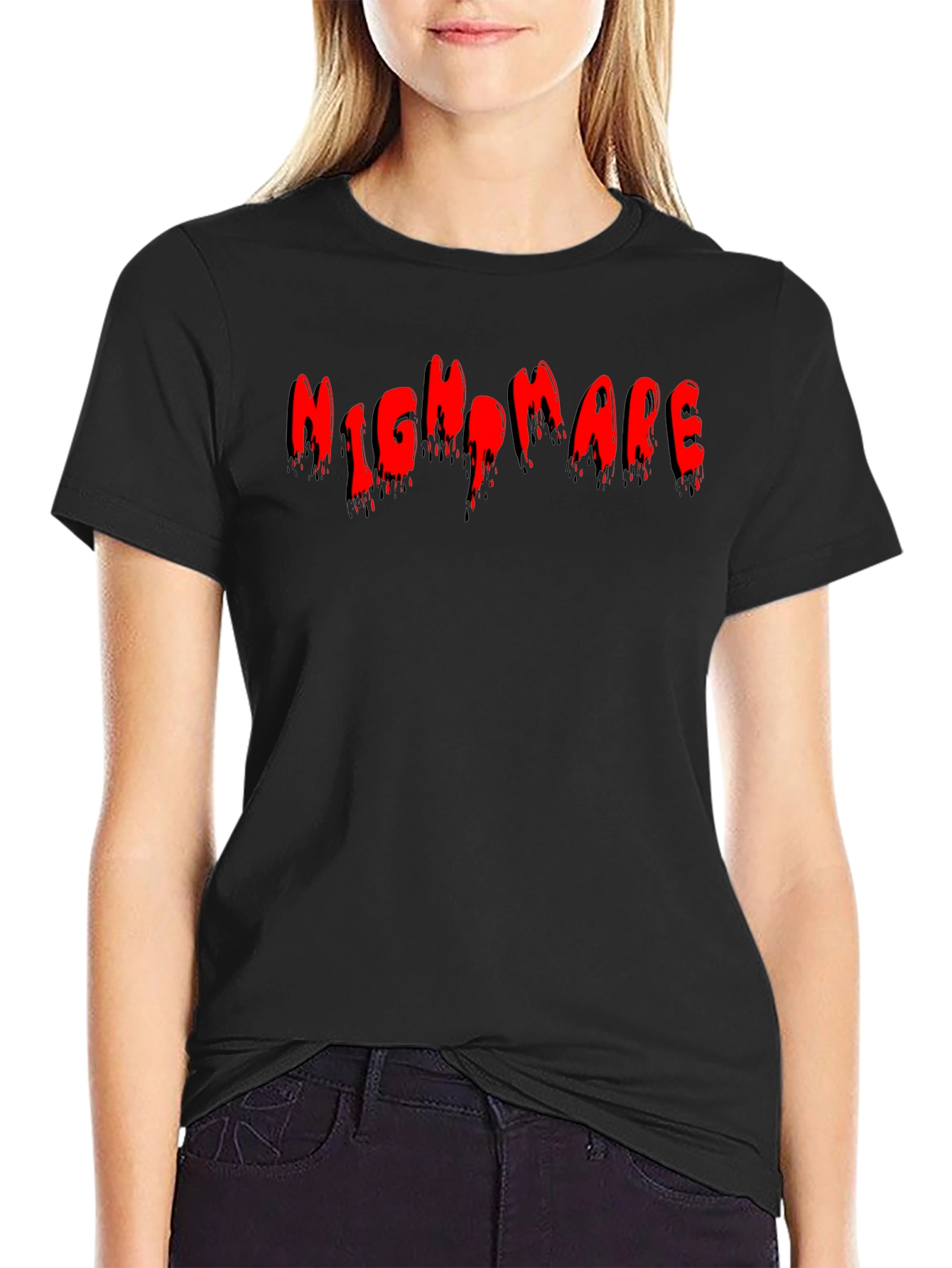 Nightmare Graphic Tee - Horror Theme