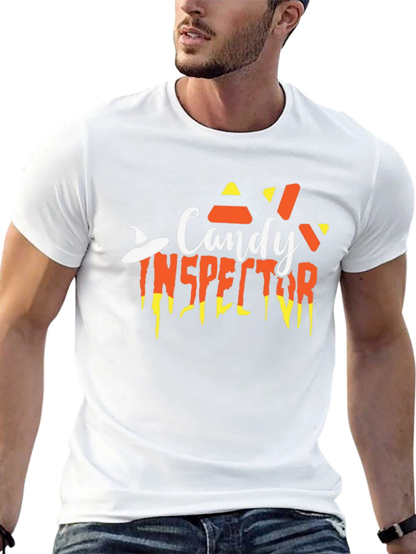 Candy Inspector Halloween T-Shirt