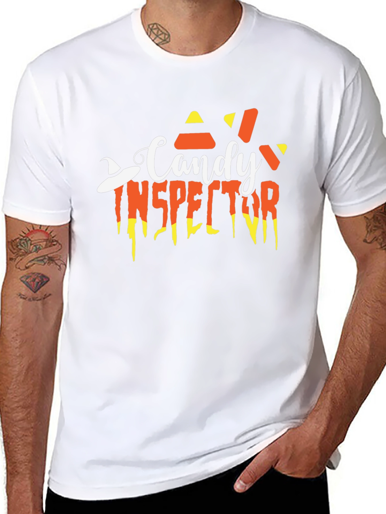 Candy Inspector Halloween T-Shirt