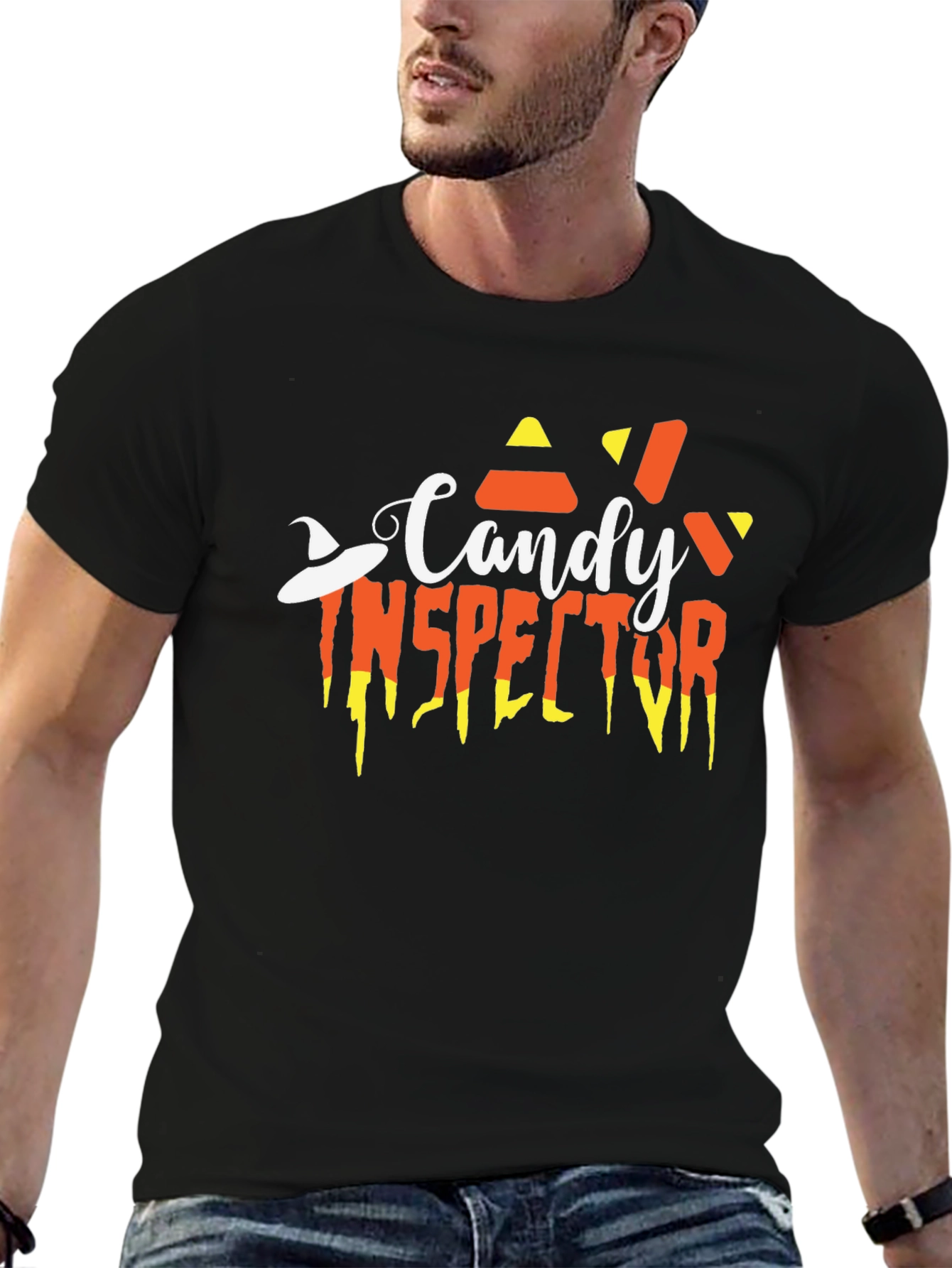 Candy Inspector Halloween T-Shirt