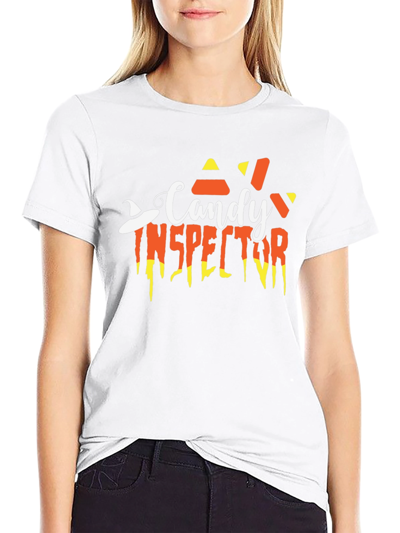 Candy Inspector Halloween T-Shirt