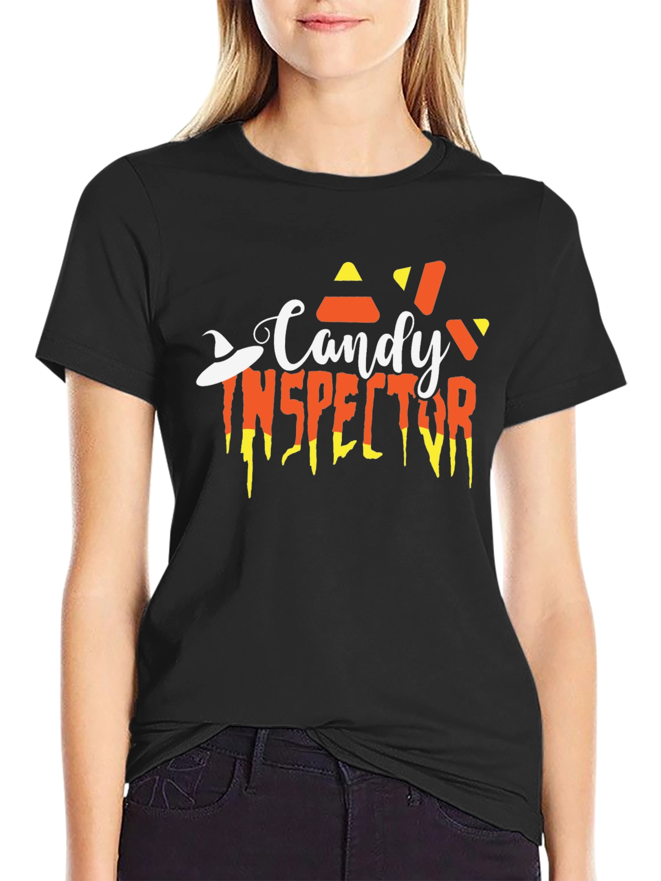 Candy Inspector Halloween T-Shirt
