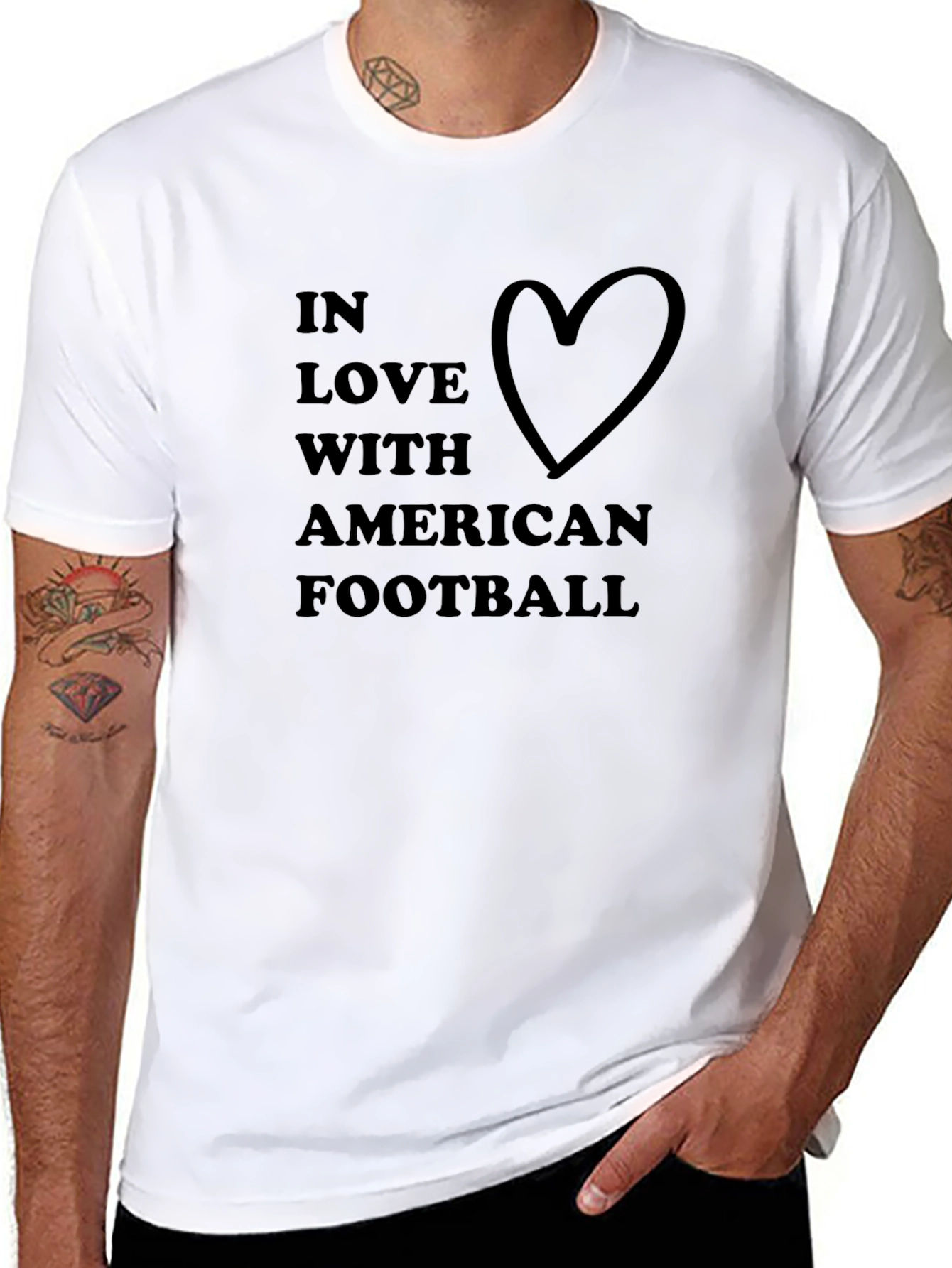 American Football Lover Graphic Tee