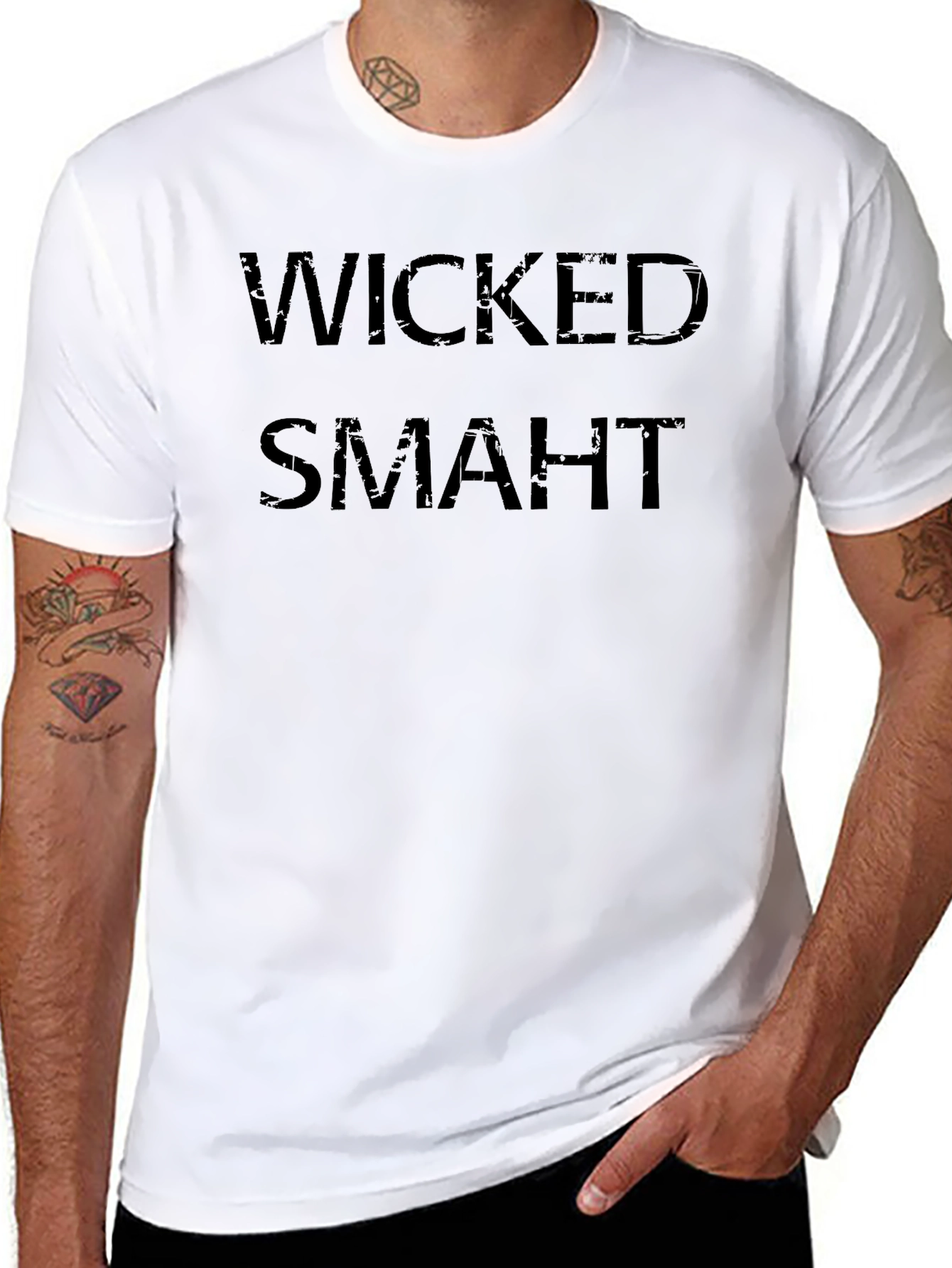 Wicked Smaht Graphic Tee - Soft Cotton T-Shirt