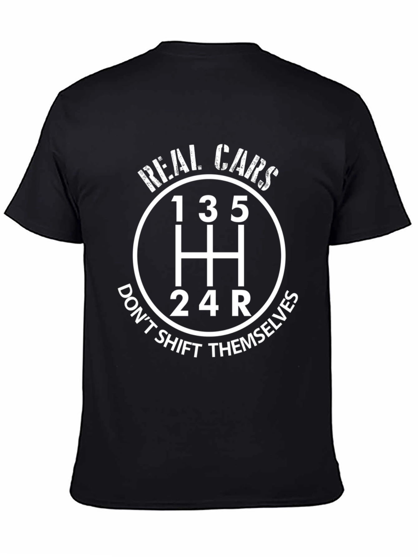 Real Cars Manual Shift T-Shirt