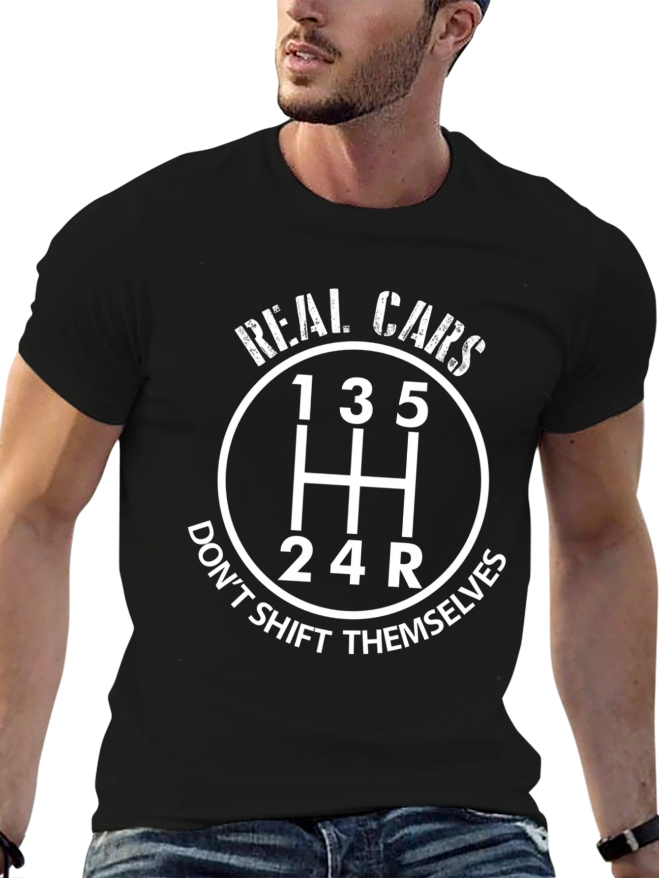 Real Cars Manual Shift T-Shirt