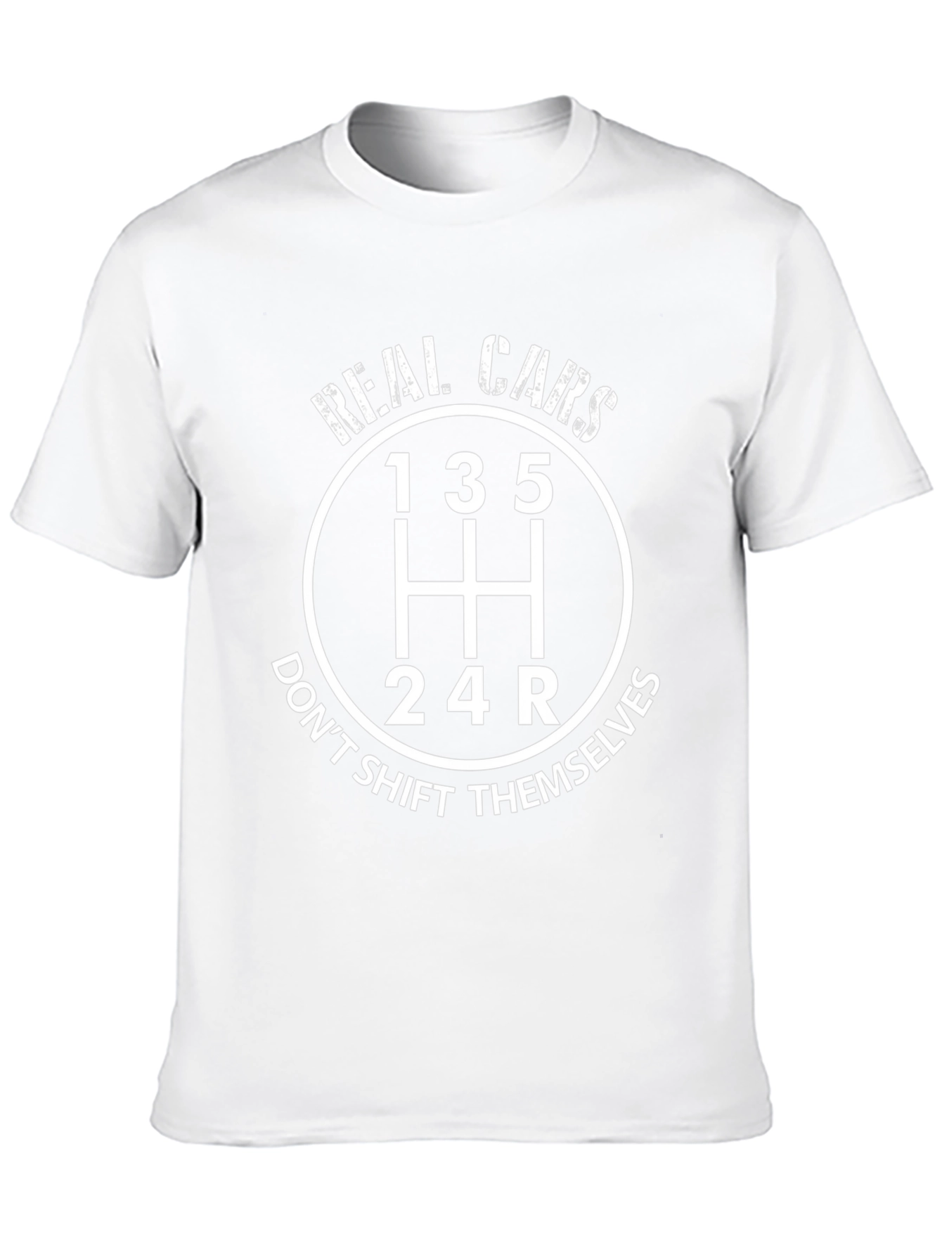 Real Cars Manual Shift T-Shirt