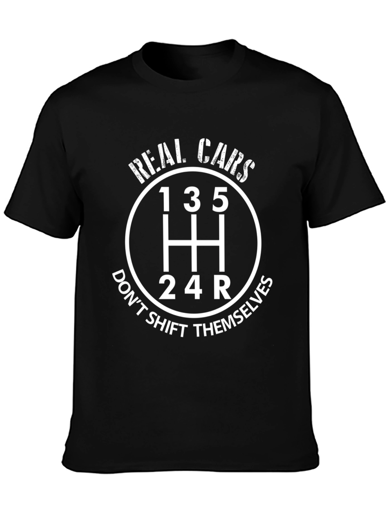 Real Cars Manual Shift T-Shirt