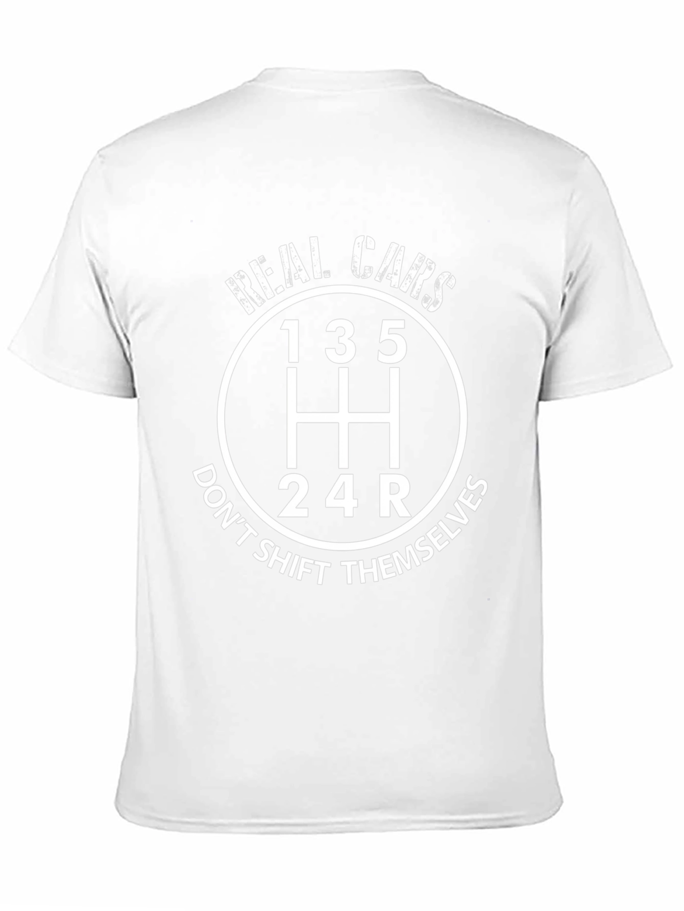 Real Cars Manual Shift T-Shirt