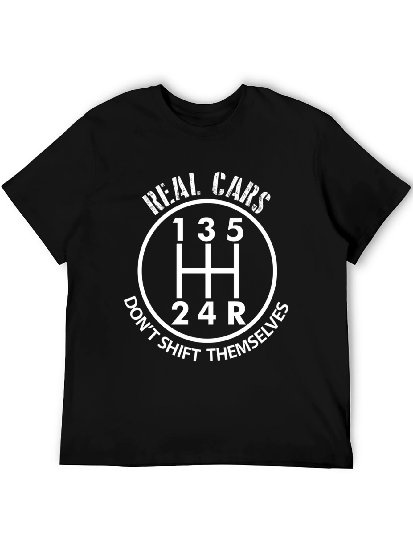 Real Cars Manual Shift T-Shirt