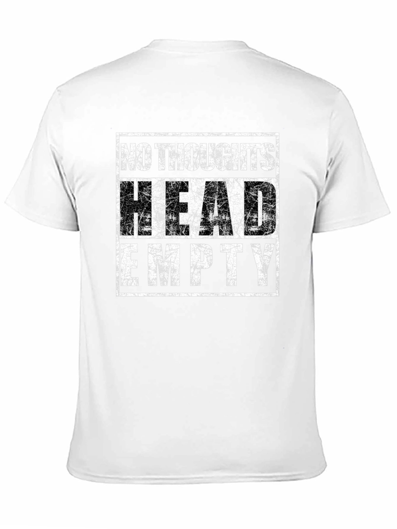 No Thoughts Head Empty Graphic T-Shirt