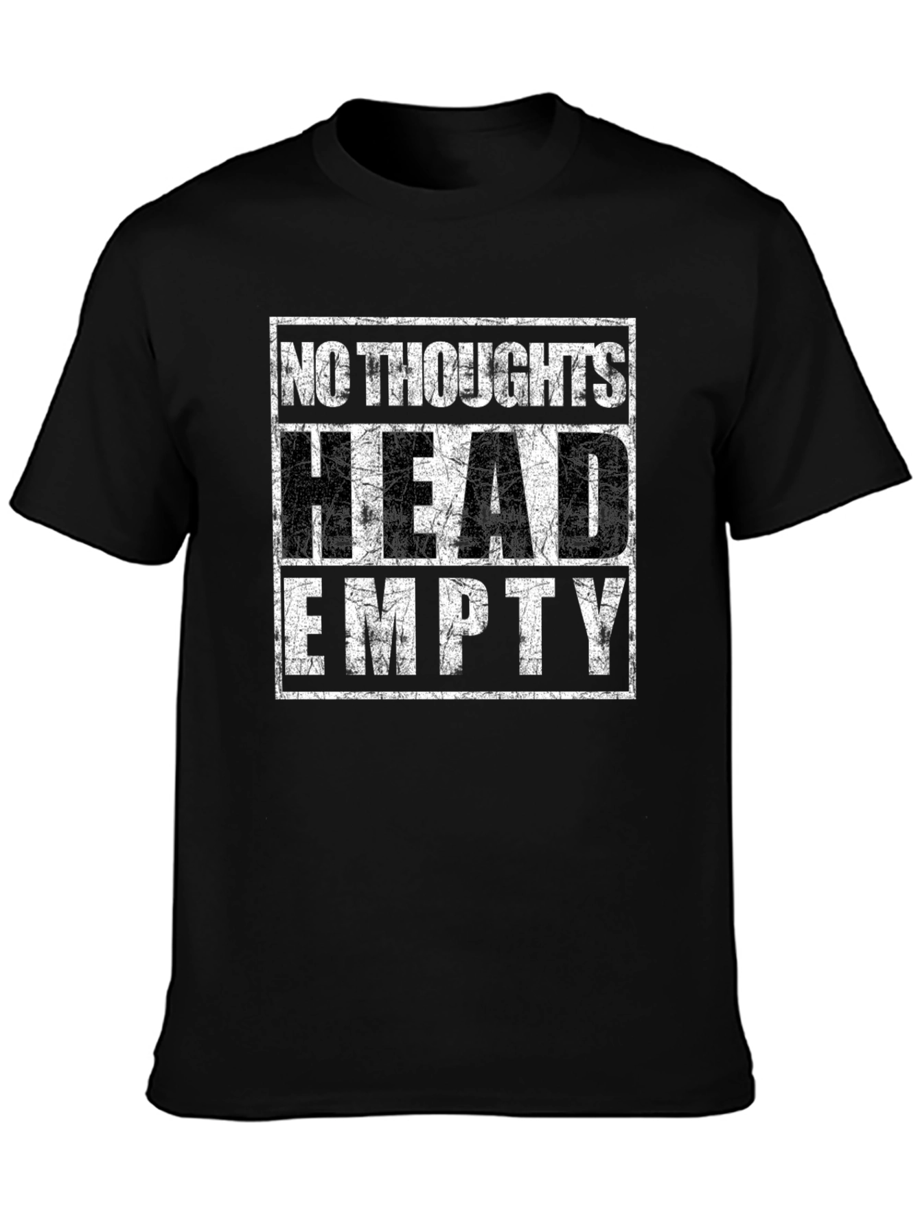 No Thoughts Head Empty Graphic T-Shirt