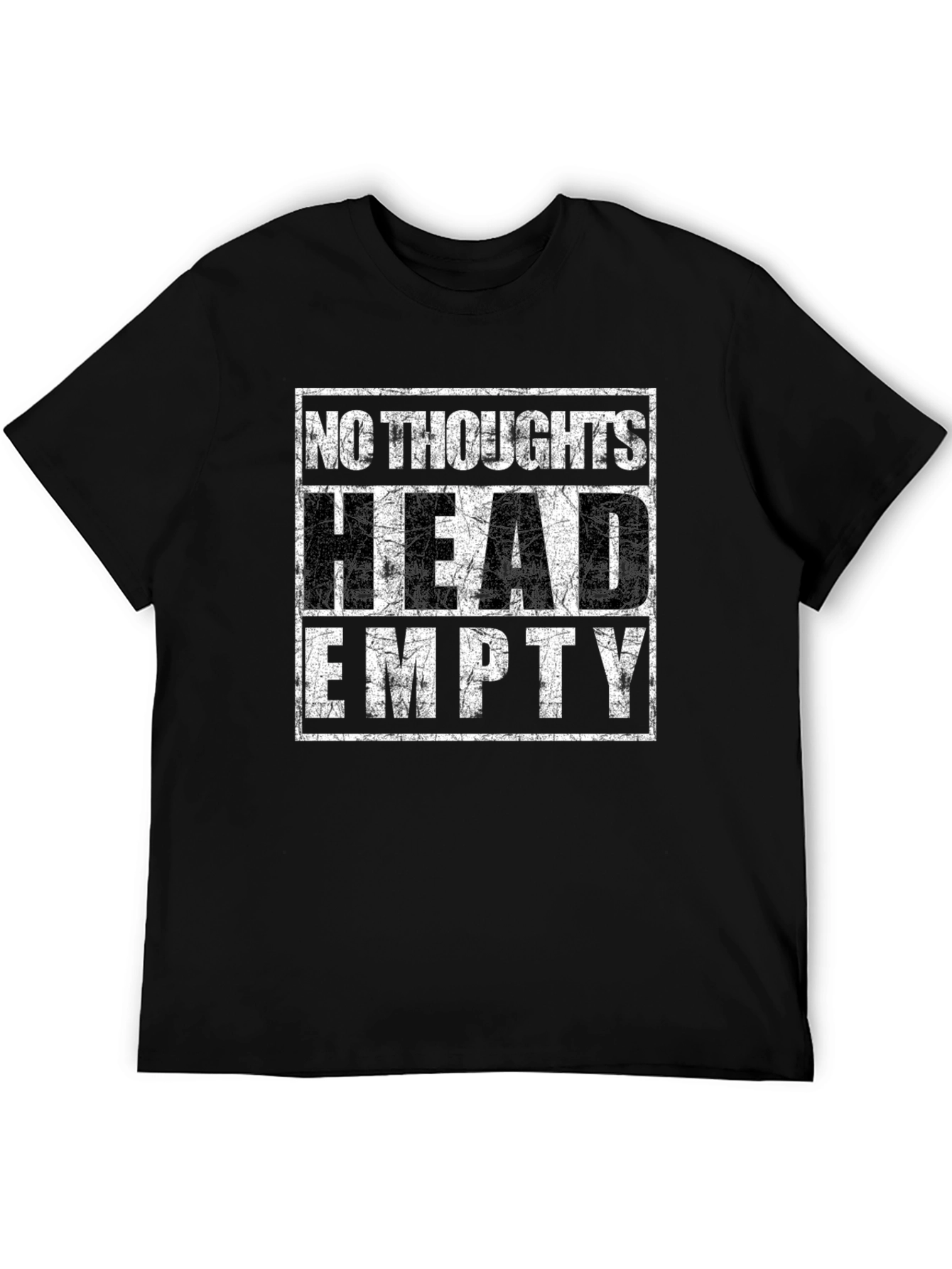 No Thoughts Head Empty Graphic T-Shirt