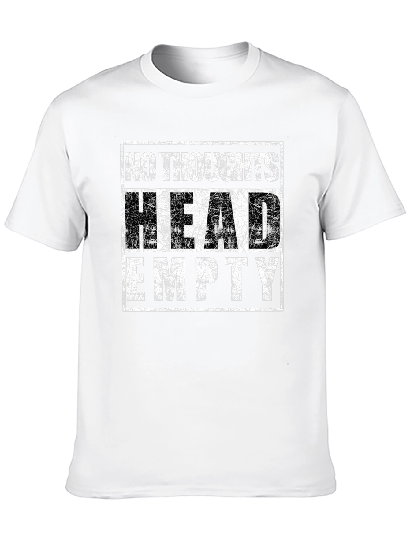No Thoughts Head Empty Graphic T-Shirt