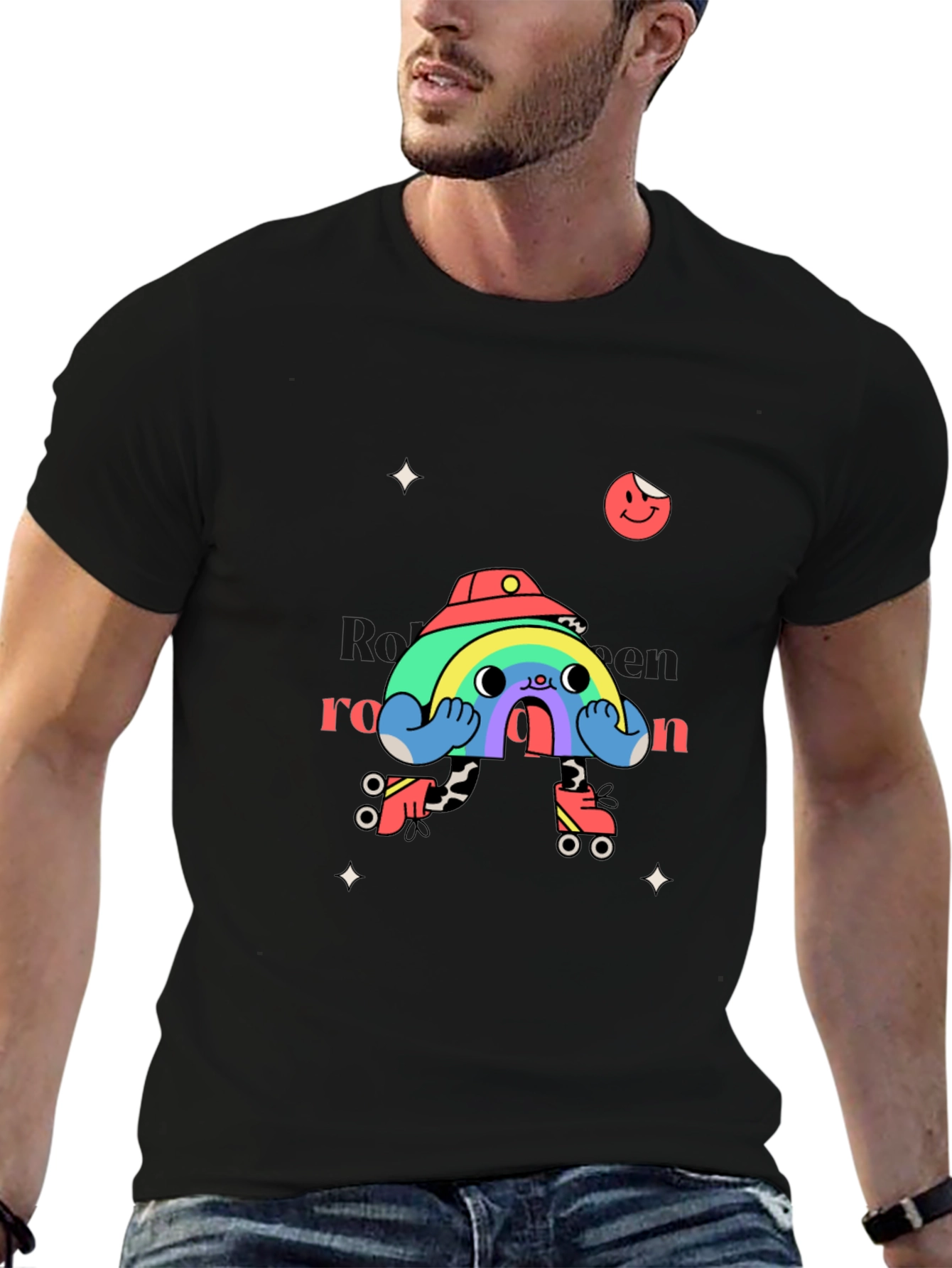 Rainbow Roller T-Shirt