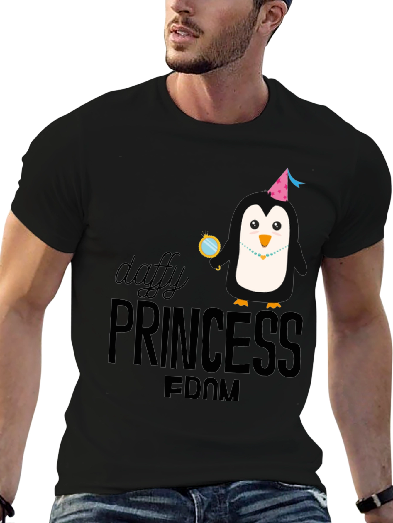Daffy Princess Penguin T-Shirt