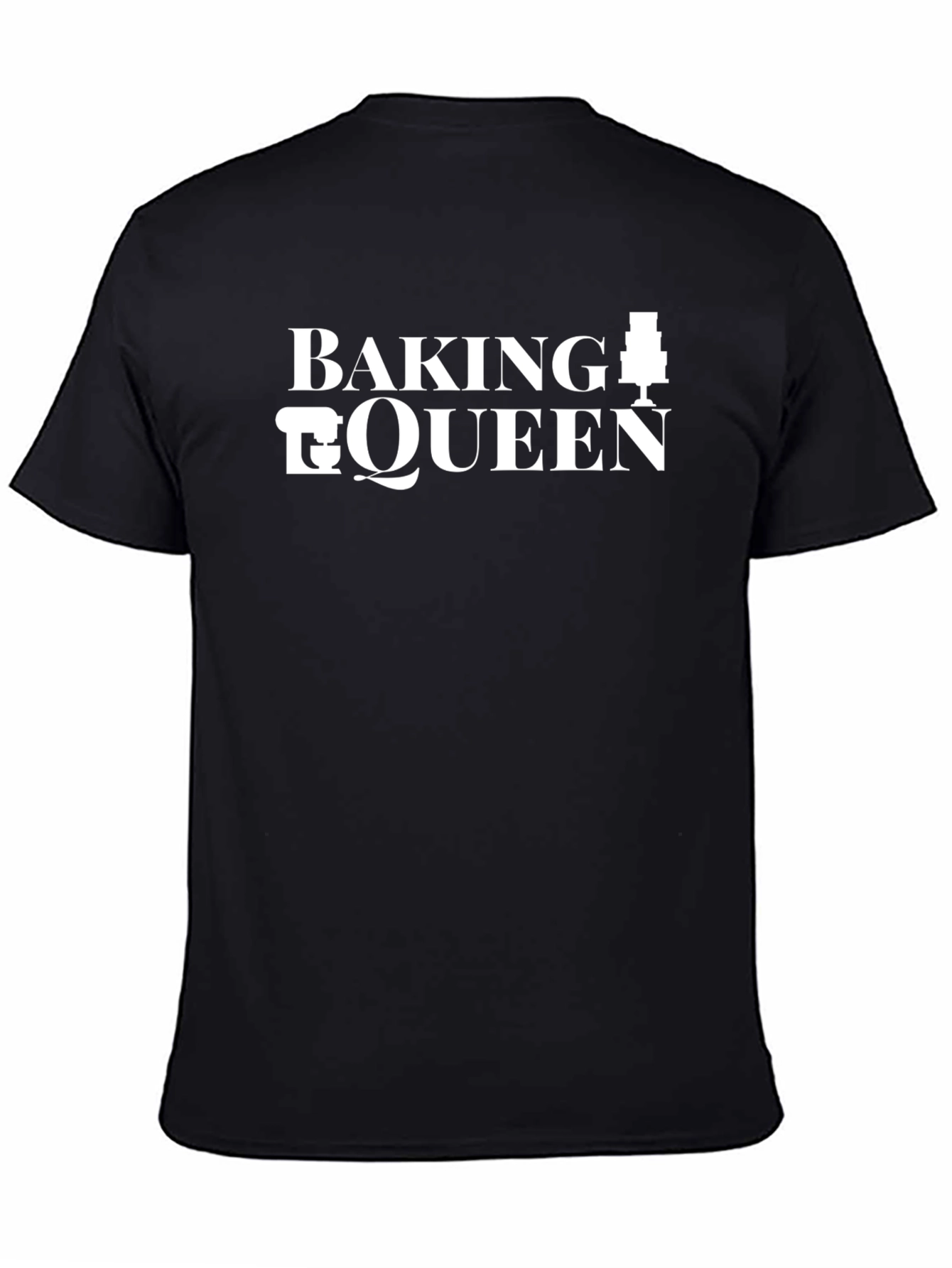 Baking Queen Black Graphic Tee