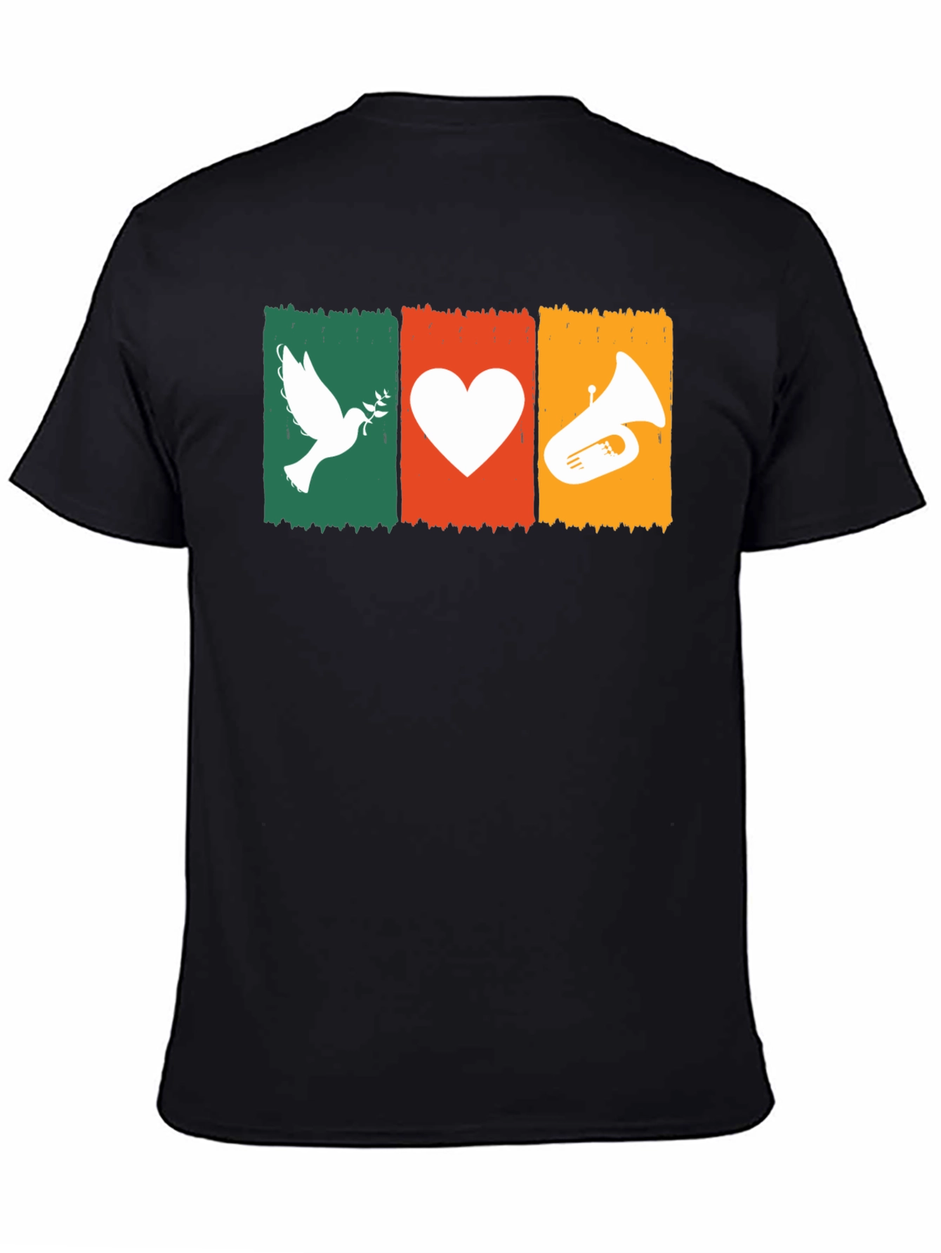 Peace Love Tuba T-Shirt: Soft Cotton Tee