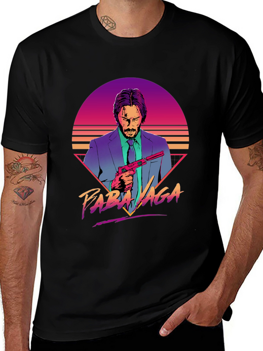 John Wick Baba Yaga Retro Style T-Shirt