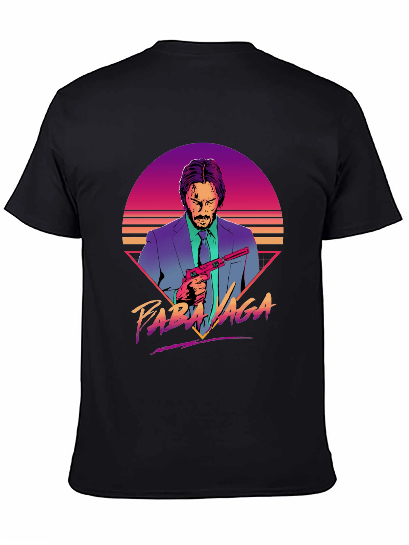 John Wick Baba Yaga Retro Style T-Shirt