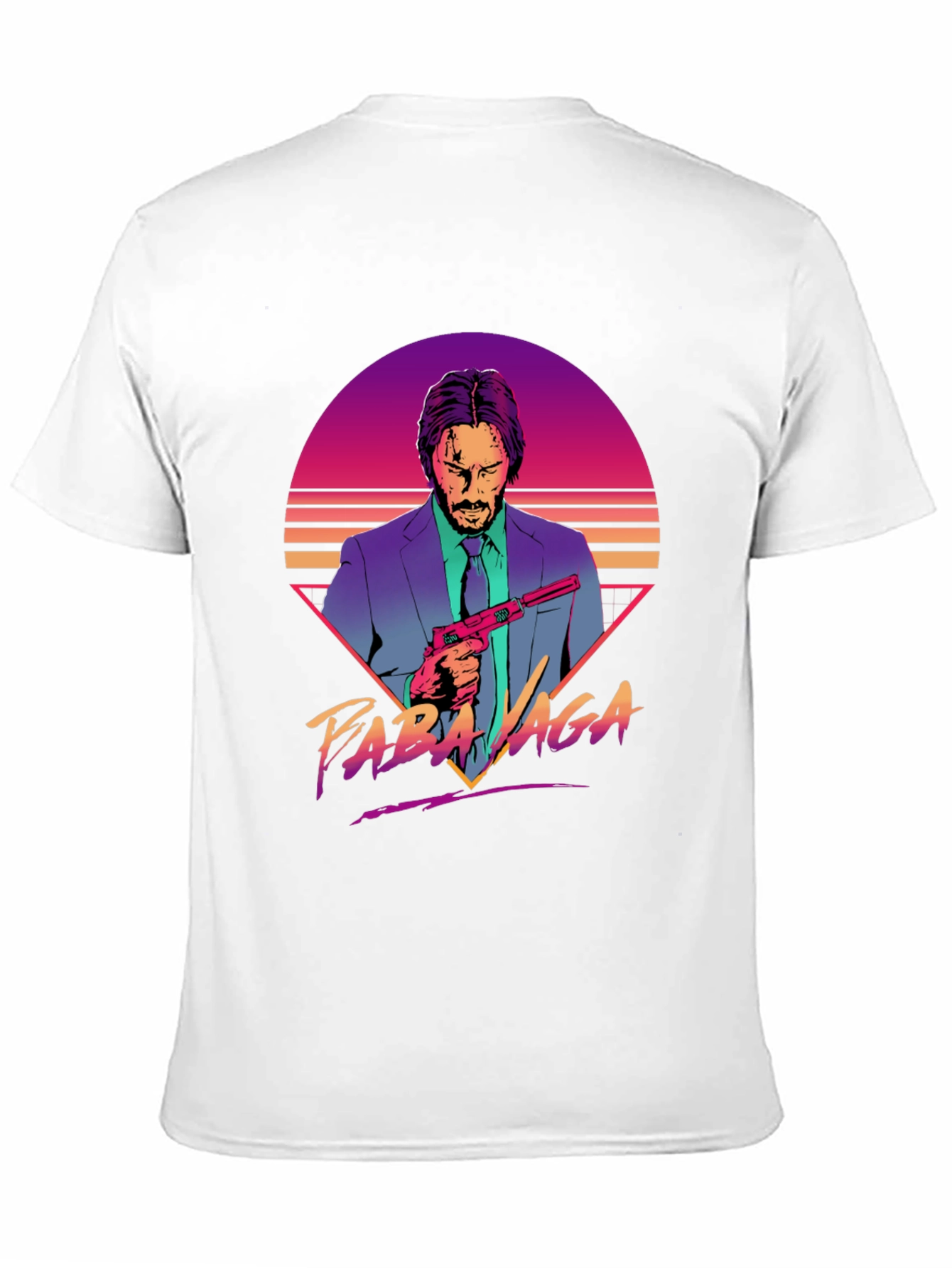 John Wick Baba Yaga Retro Style T-Shirt