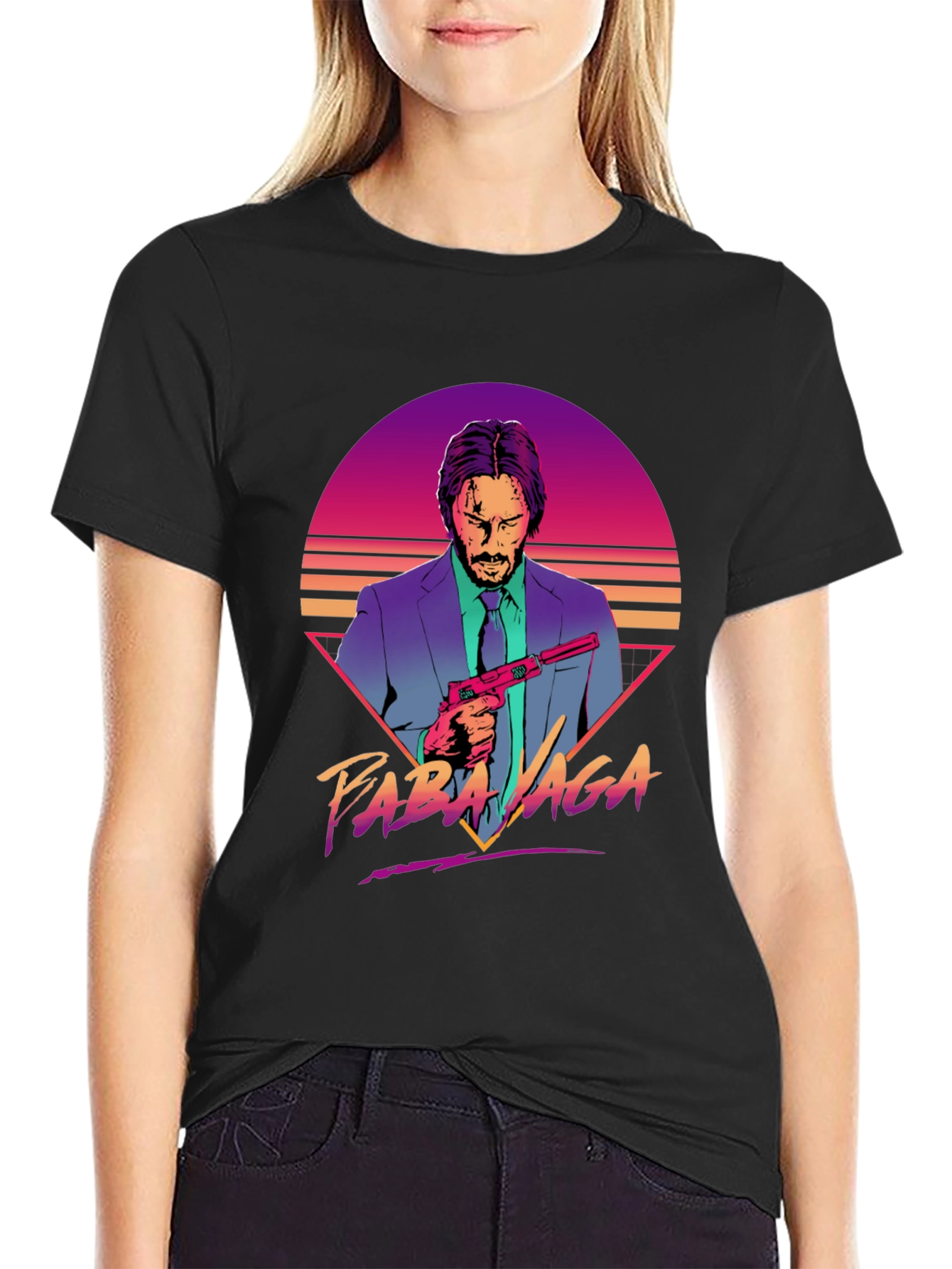 John Wick Baba Yaga Retro Style T-Shirt
