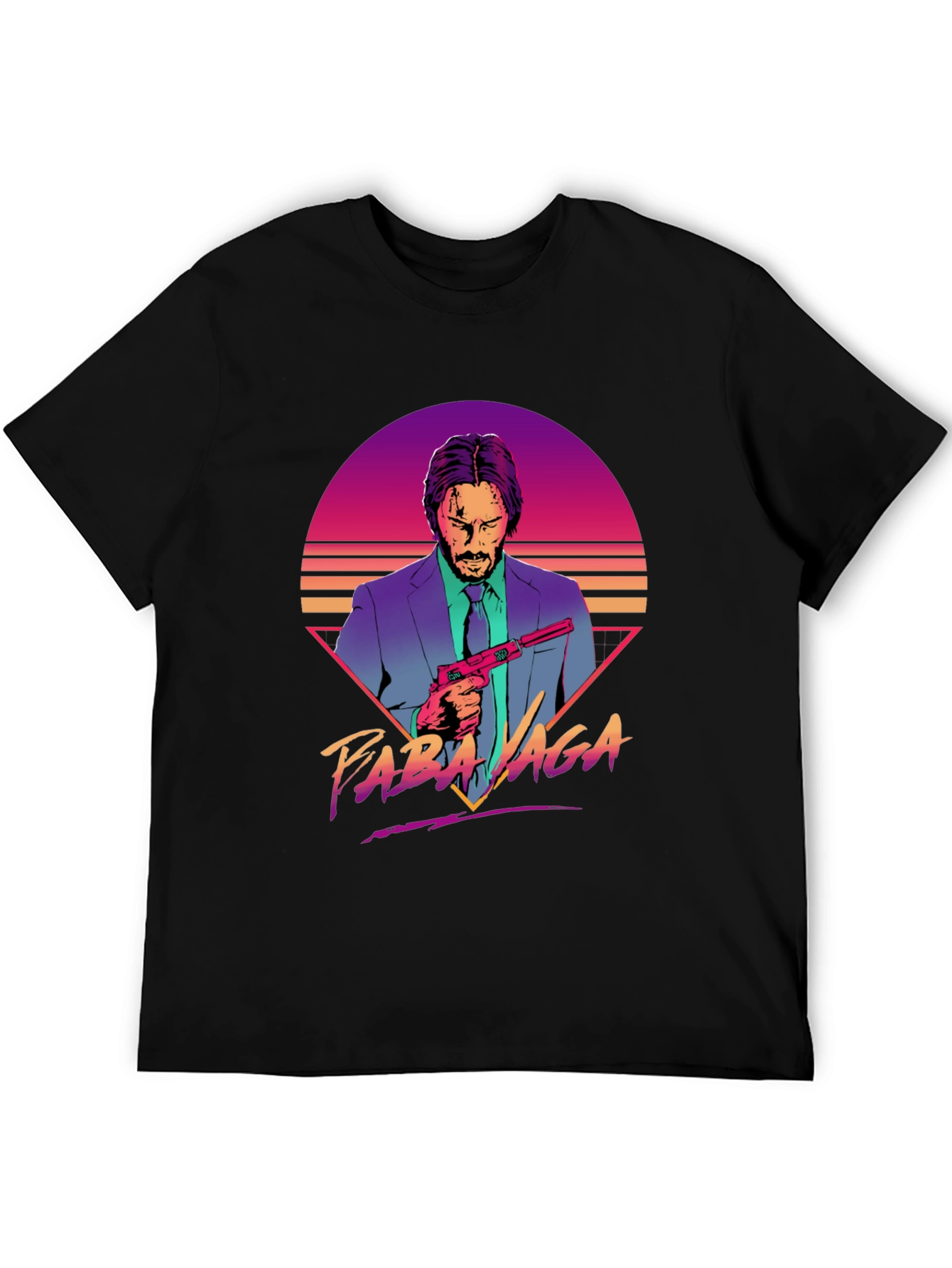John Wick Baba Yaga Retro Style T-Shirt