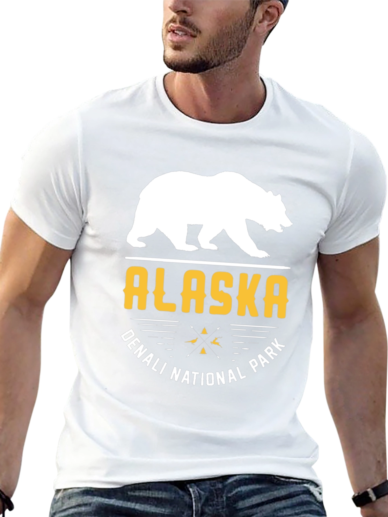 Alaska Denali National Park Bear T-Shirt