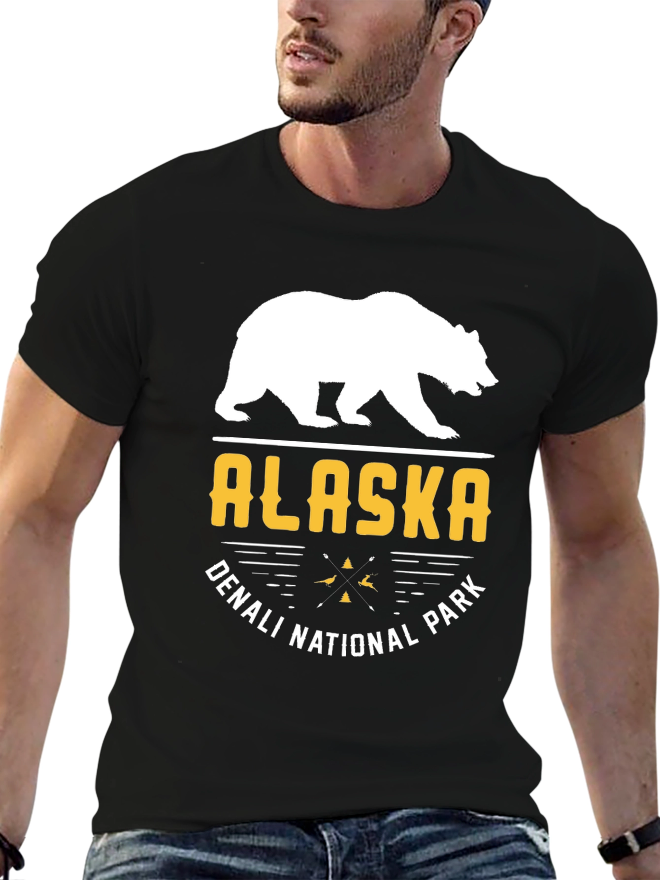 Alaska Denali National Park Bear T-Shirt