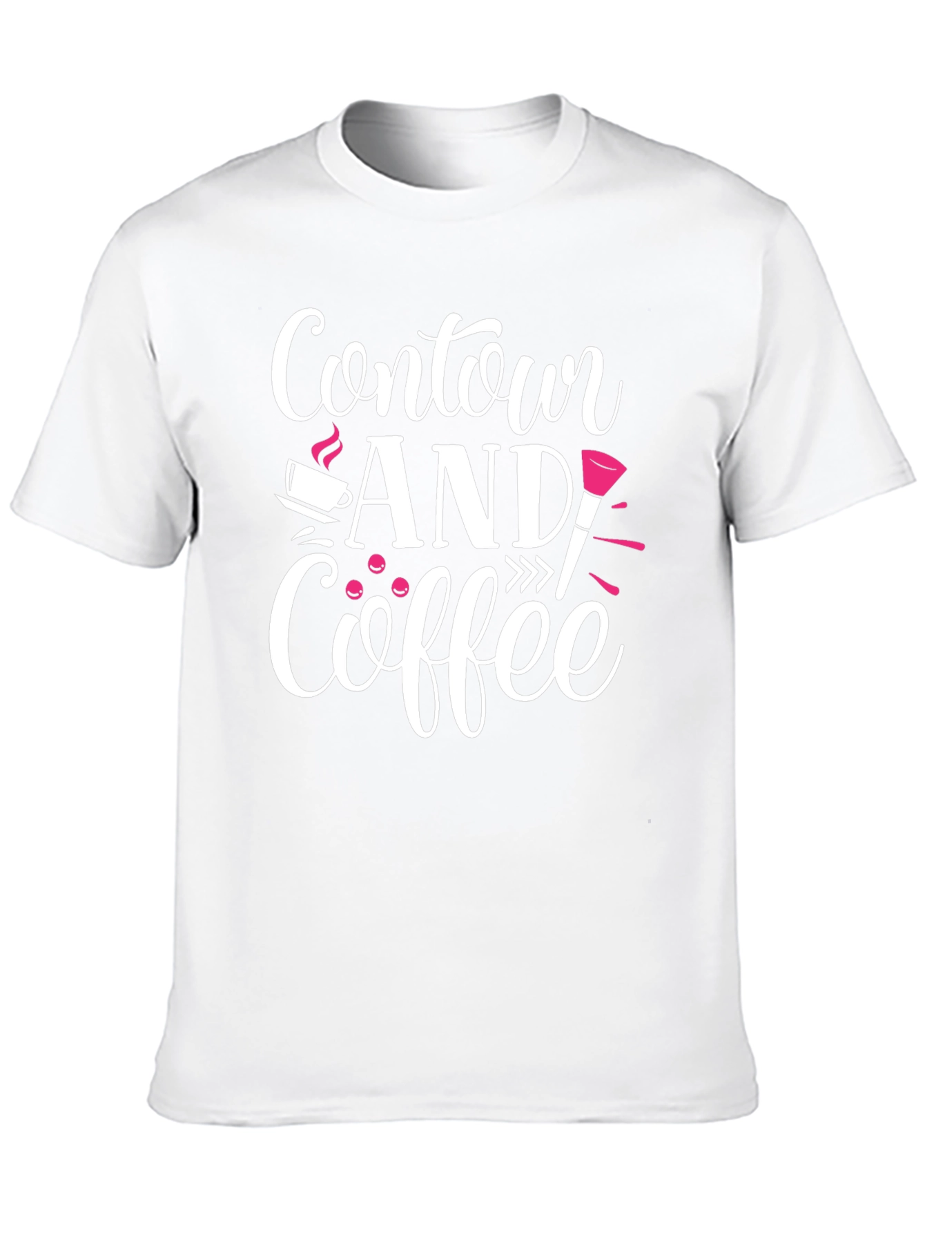 Contour and Coffee Graphic T-Shirt