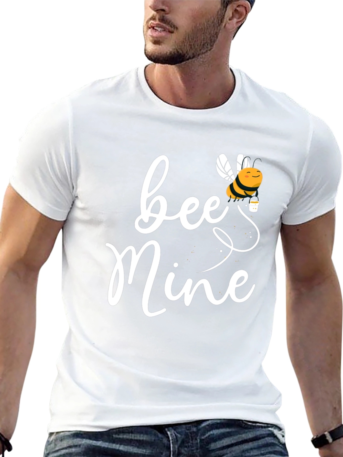 Bee Mine Graphic Tee - Valentines Day Gift