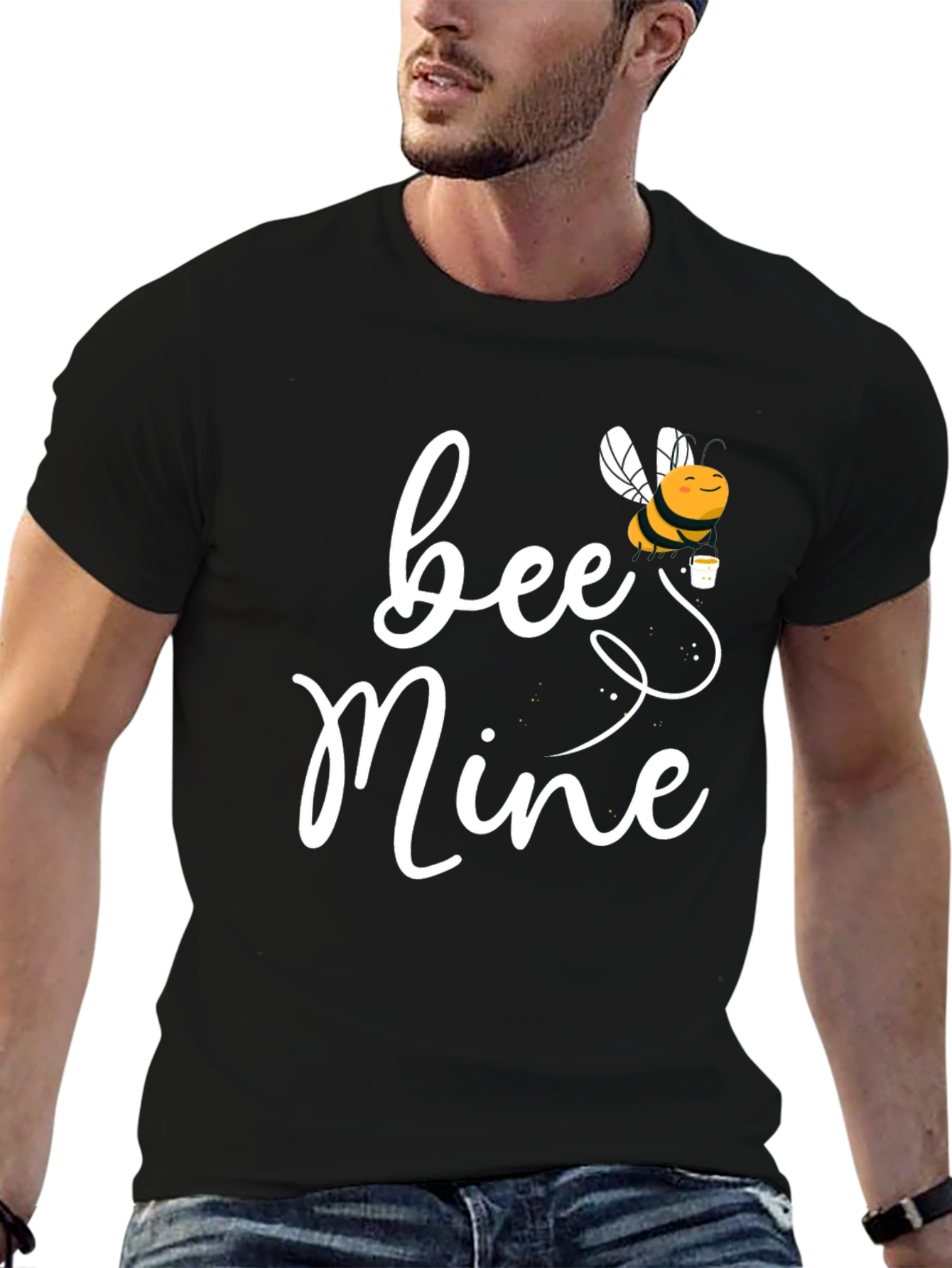 Bee Mine Graphic Tee - Valentines Day Gift